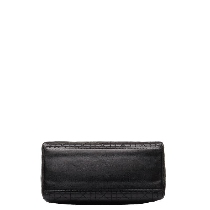 Dior Medium Cannage Leather Lady Dior Leather Handbag in Good condition