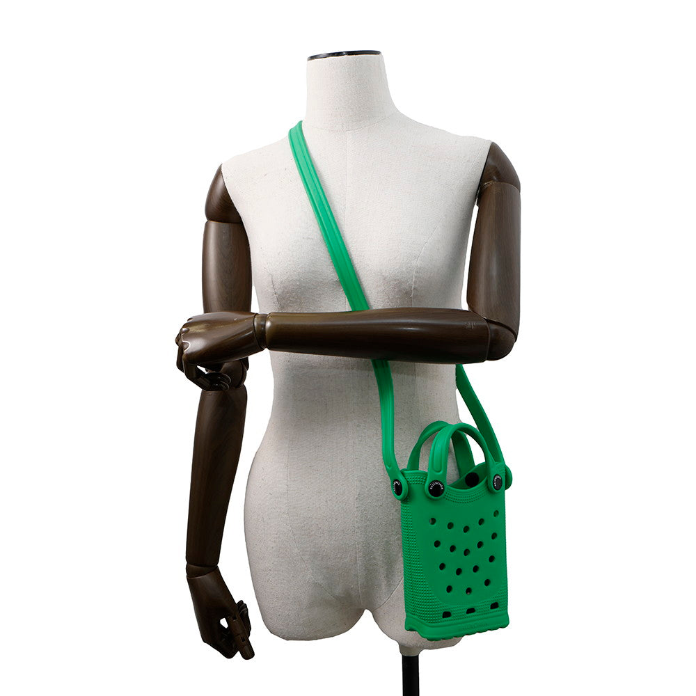 BALENCIAGA Crocs Phone Holder Green702264 Rubber