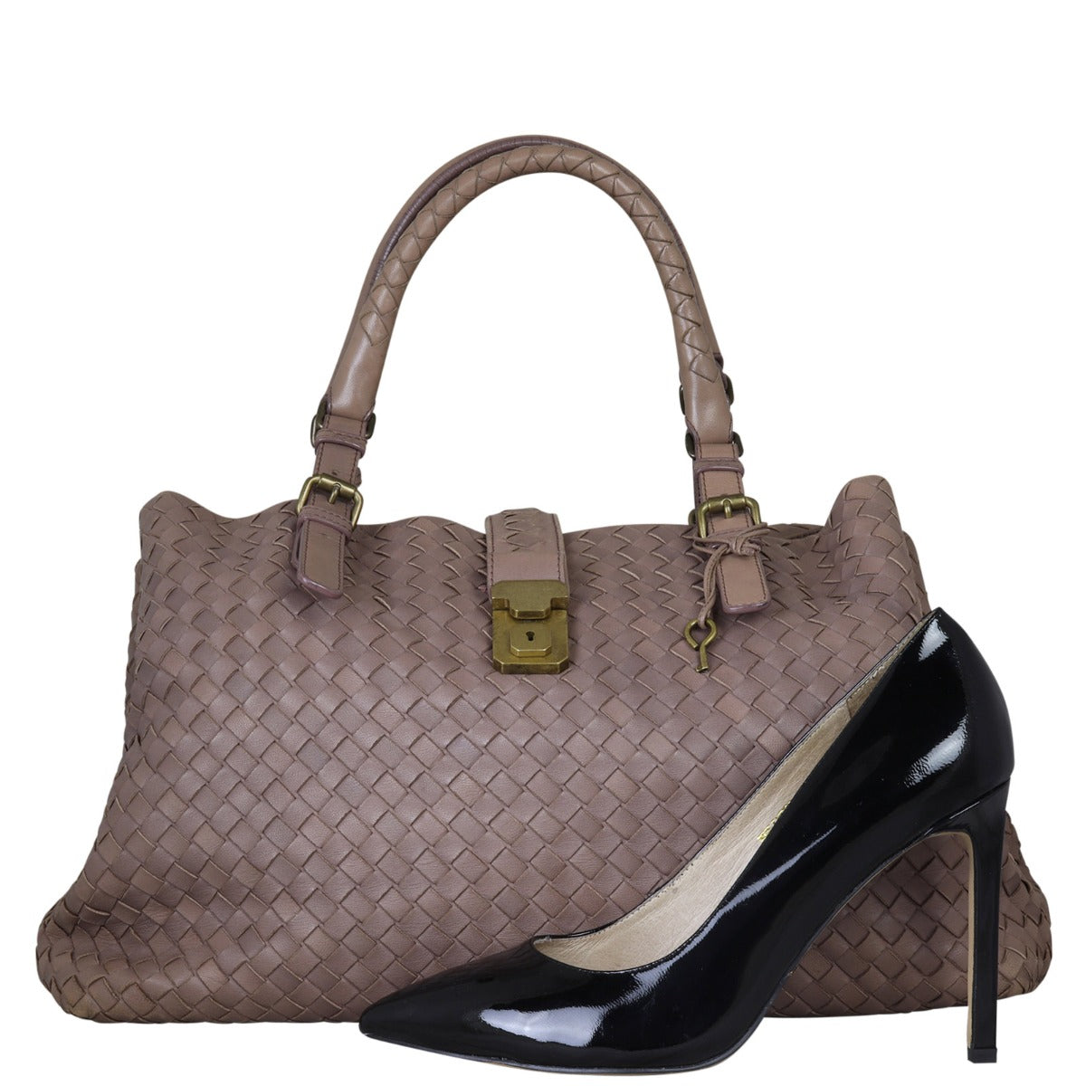 Bottega Veneta Intrecciato Roma Bag Large