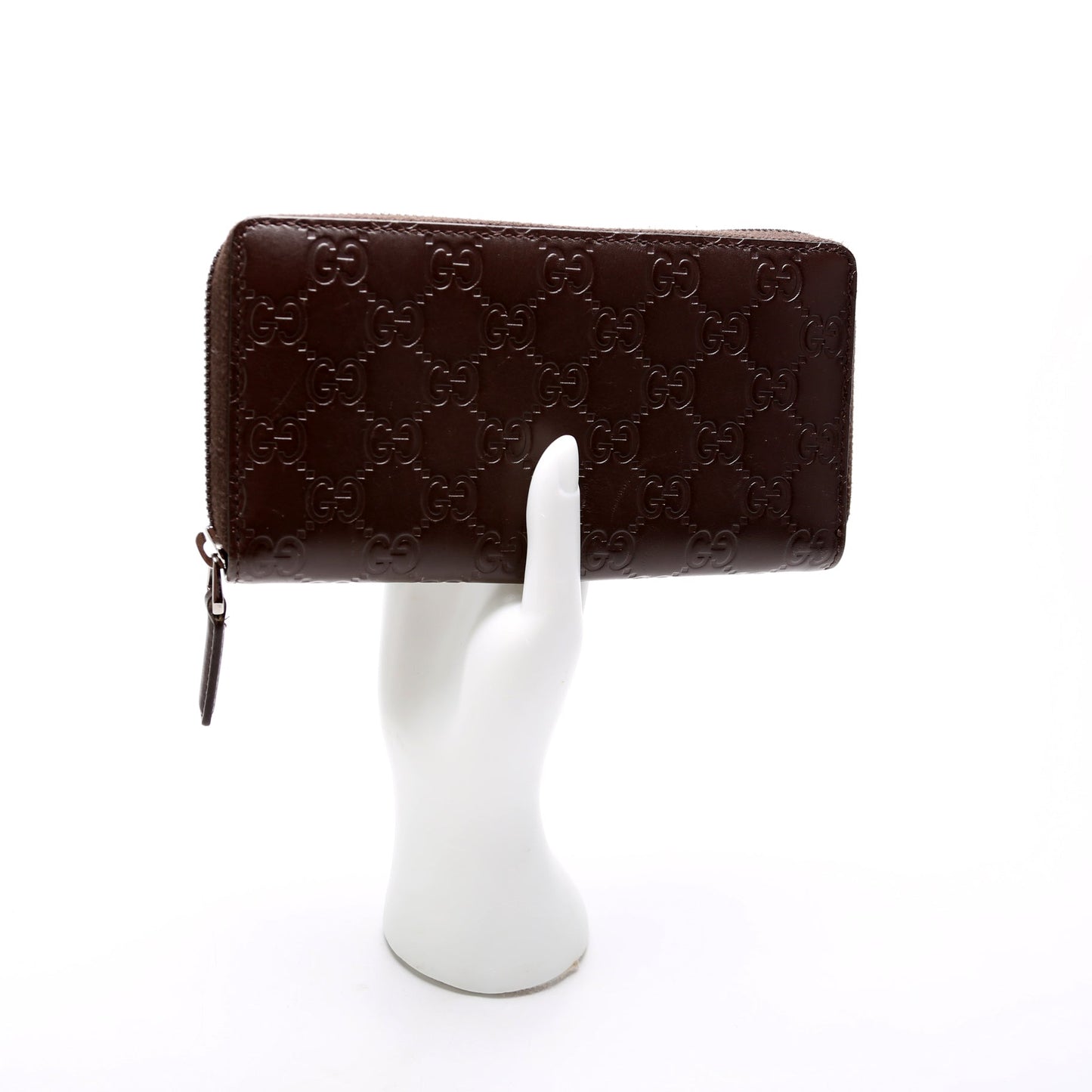 Guccissima Zip Around Wallet