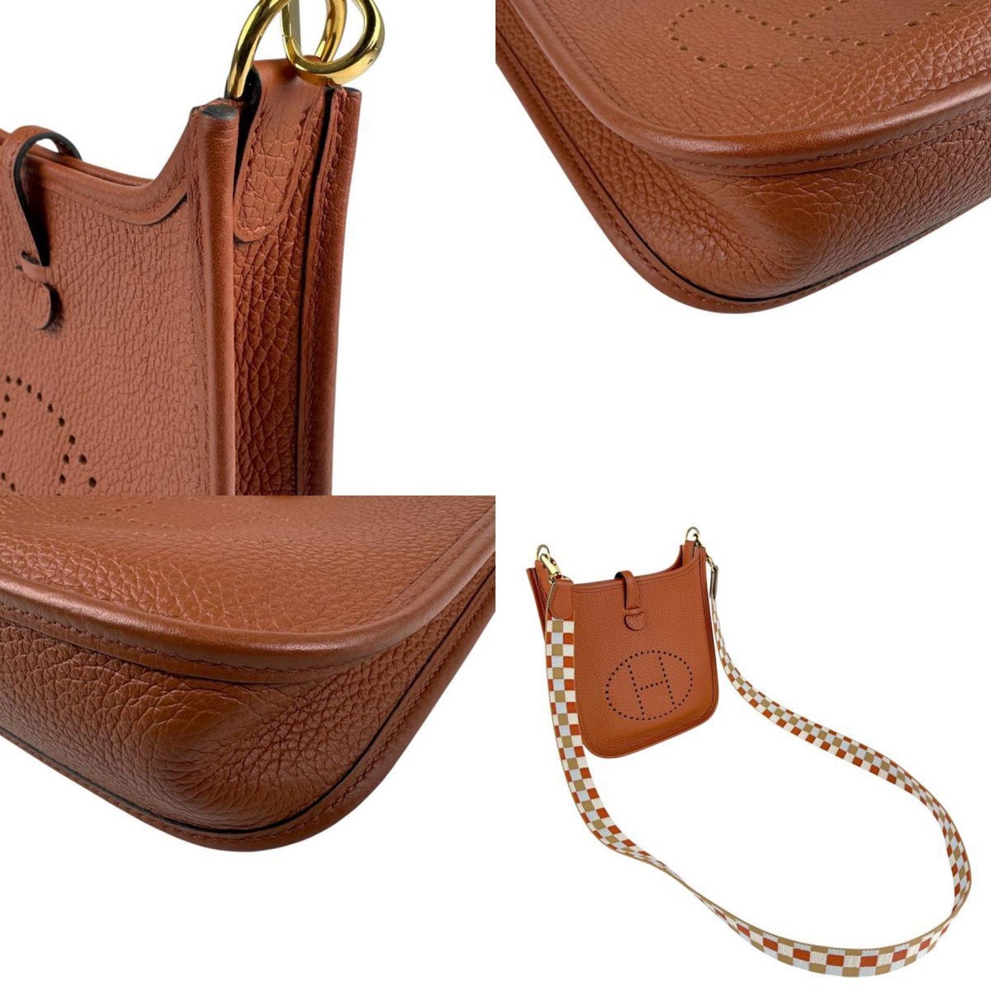 Hermes Taurillon Clemence Leather Shoulder Bag ( )