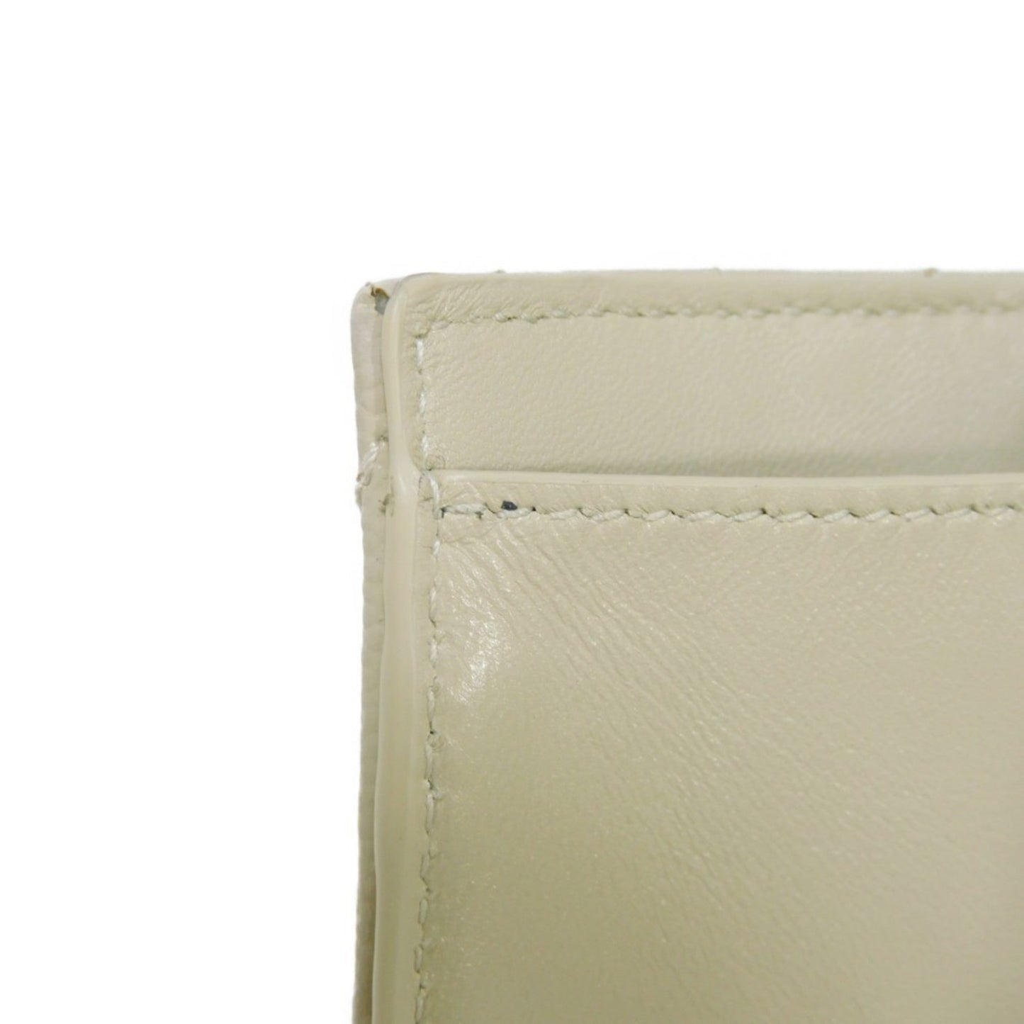 SAINT LAURENT Trifold Wallet Monogram Origami Tiny YSL Blanc 668274 BOWA1 9207 Men's Women's Billfold