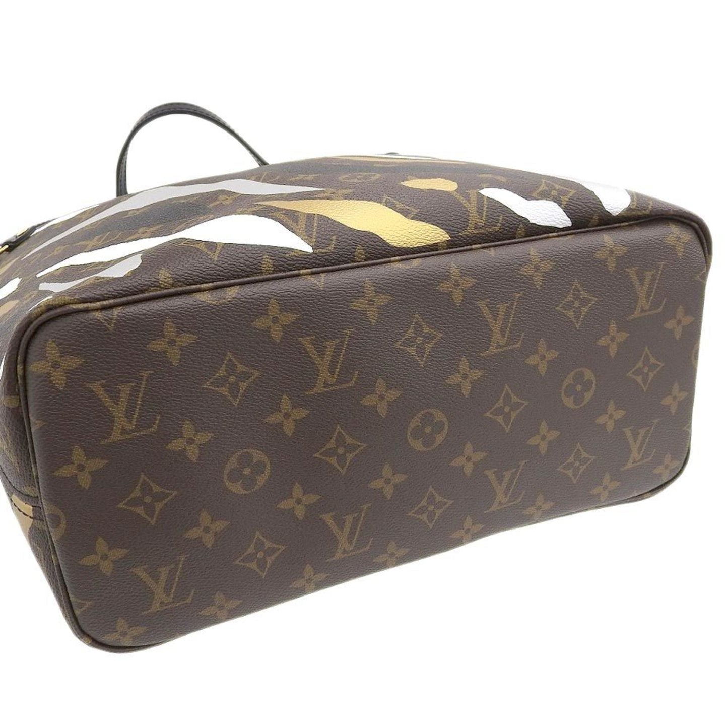 Louis Vuitton Monogram Camouflage Neverfull MM Tote Bag LOL Collaboration Limited M45201