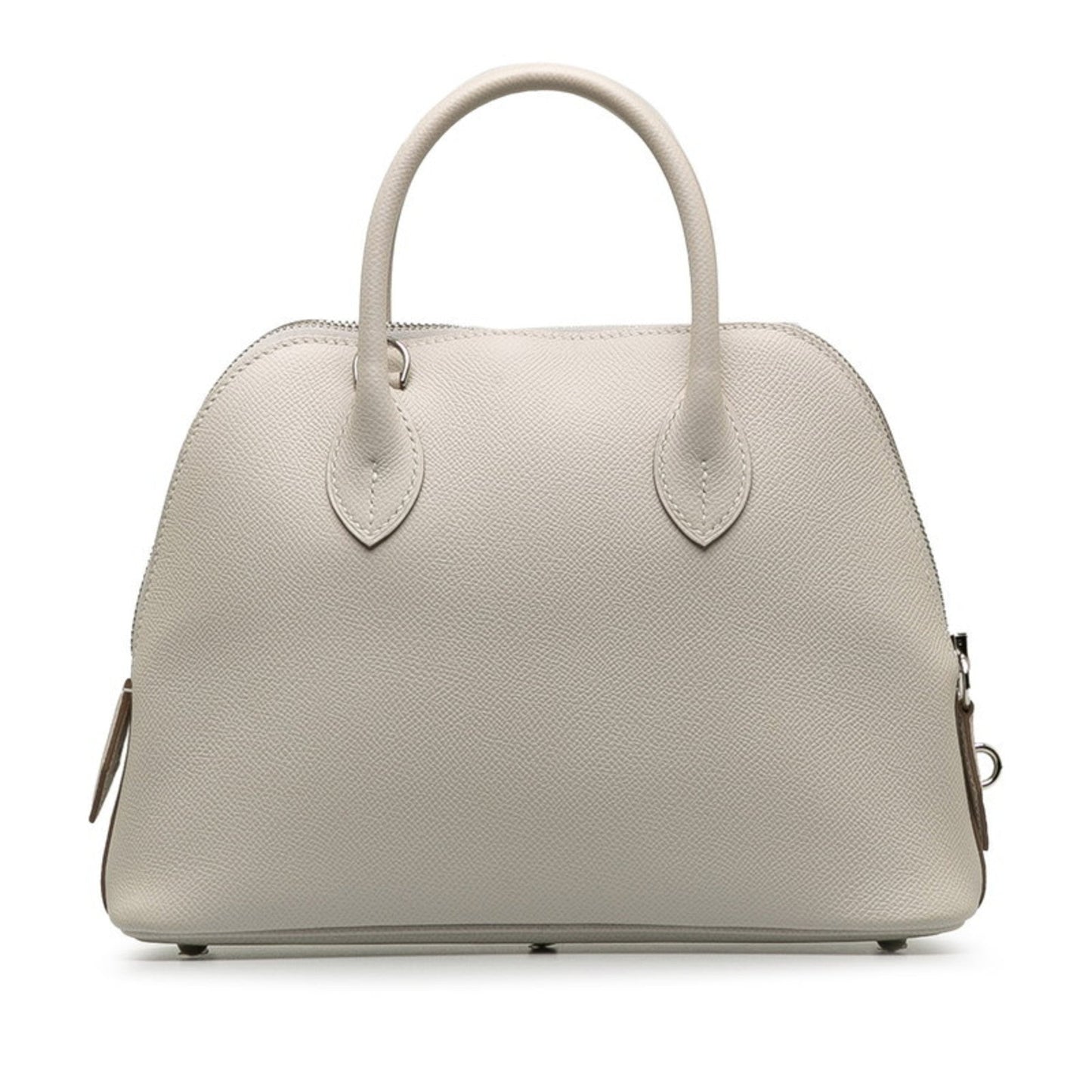 Hermes White Epsom Leather Handbag Shoulder Bag ( )