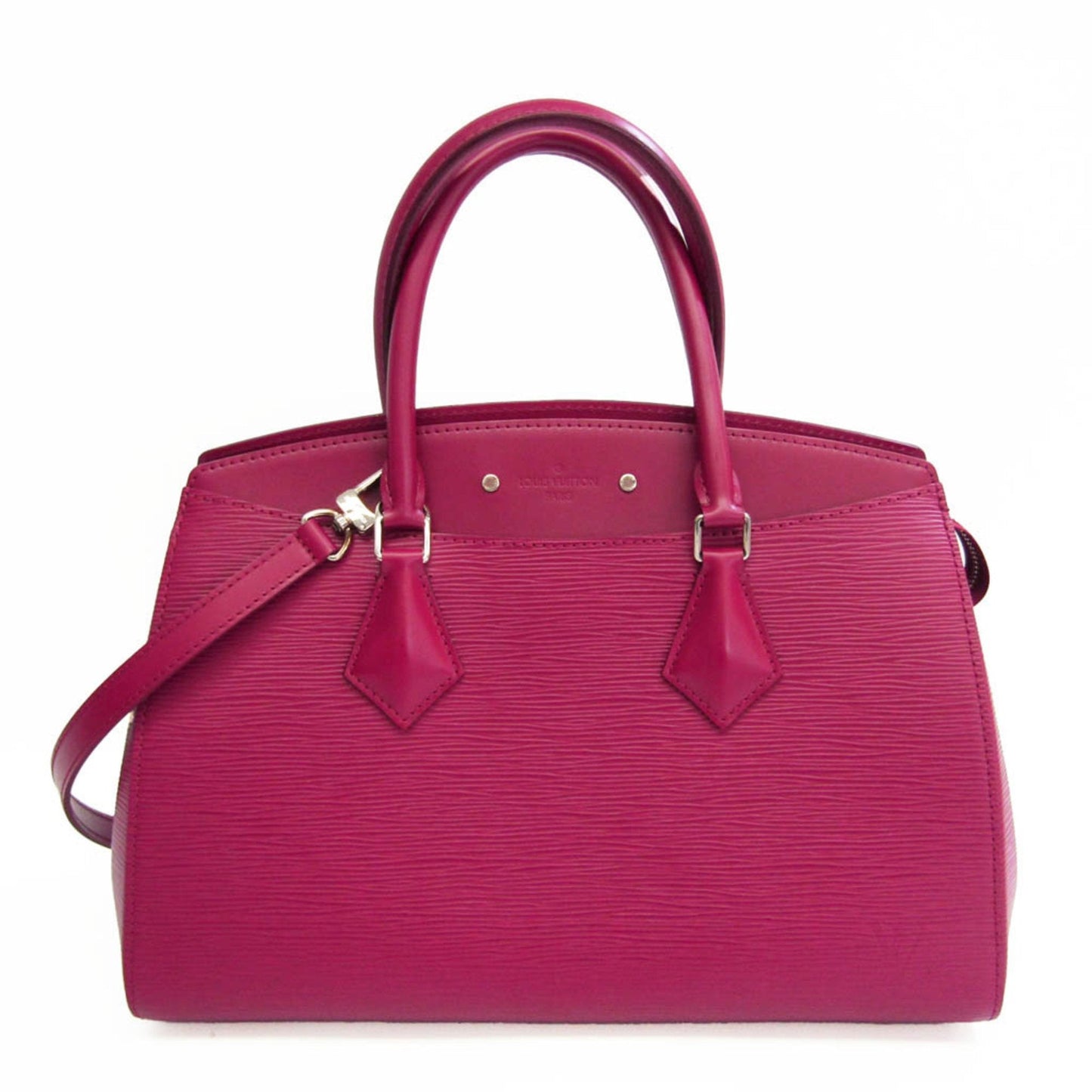 LOUIS VUITTON Epi Soufflot MM M94374 Women's Handbag,Shoulder Bag Fuchsia