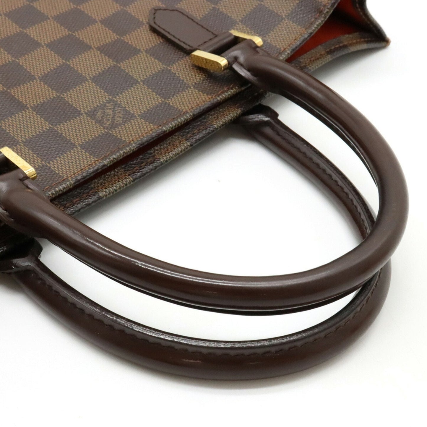 LOUIS VUITTON Damier Sac Pla Tote Bag Handbag Square Type N51140