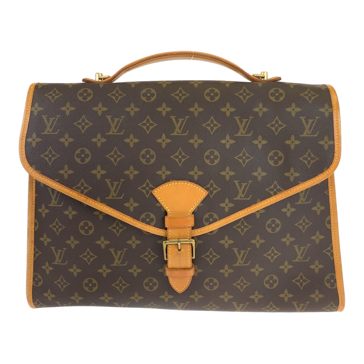 LOUIS VUITTON Business bag M51120 PVC Brown Business Bag 2way Crossbody Shoulder Bag Unisex Monogram Beverly MM mens d