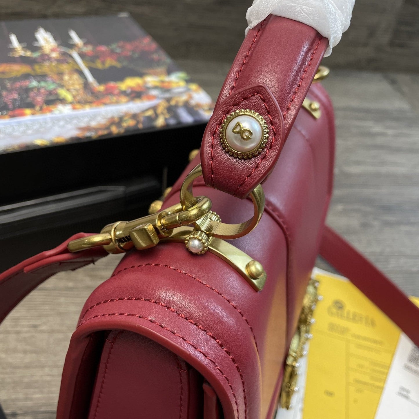 Top Quality Top Quality Girls Bag In Quilted Nappa Burgundy For Women 10.6in/27cm Top Quality