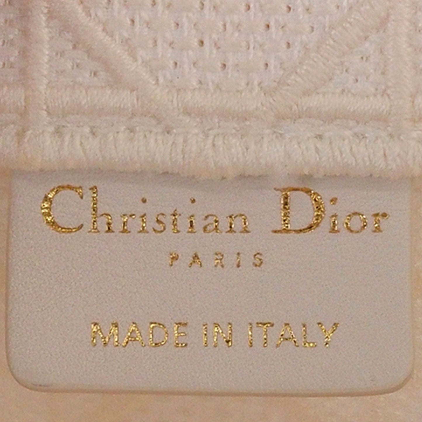 DIOR Medium Cannage Book Tote Tote Bag