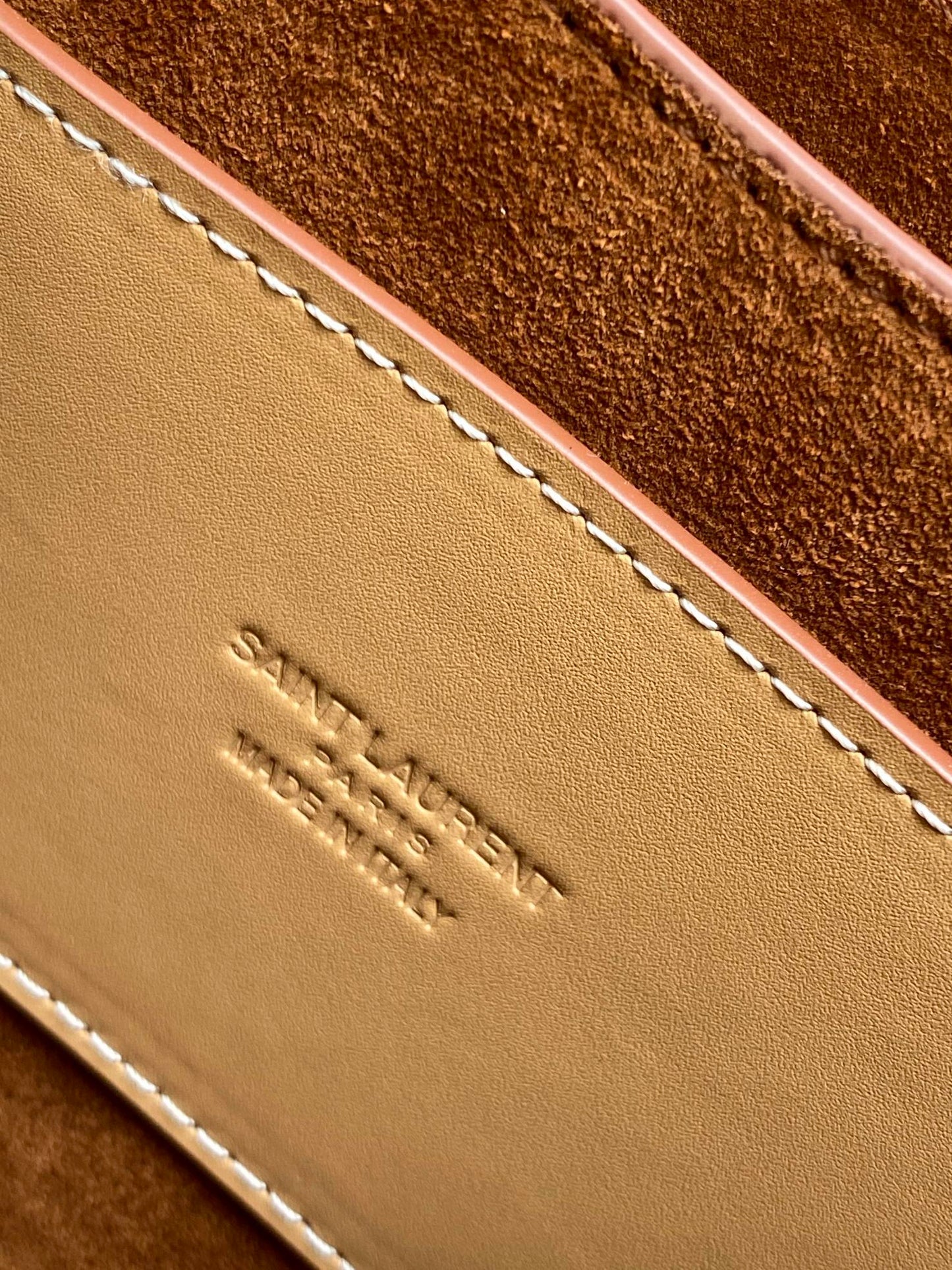 Top Quality Kaia Small Satchel Bag With Gold Hardware Brown 7.2in/18cm For Women YSL