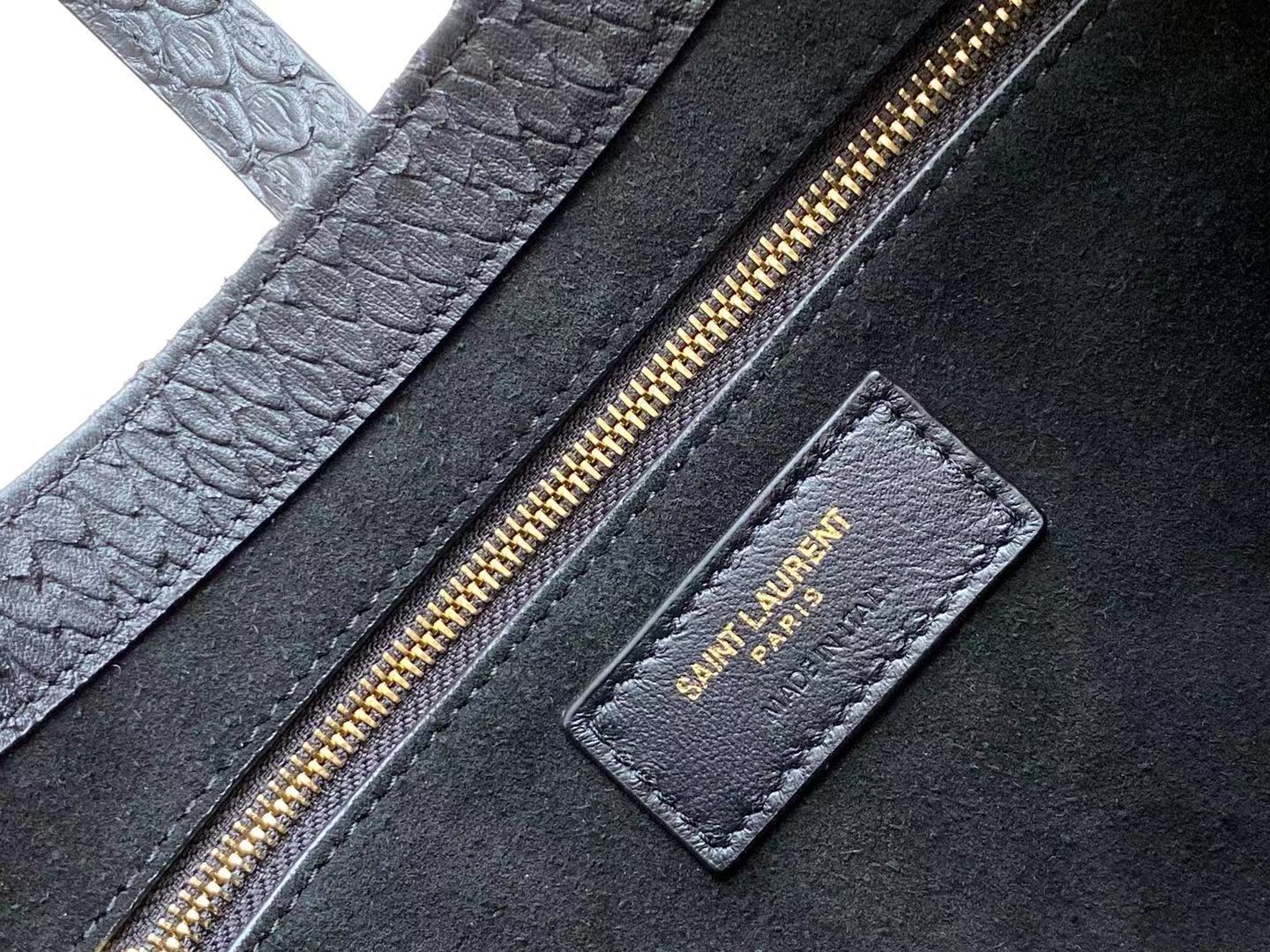 Top Quality LE 5 À 7 Hobo Bag Black Material For Women 9in/23cm YSL 657228EAAAU1000