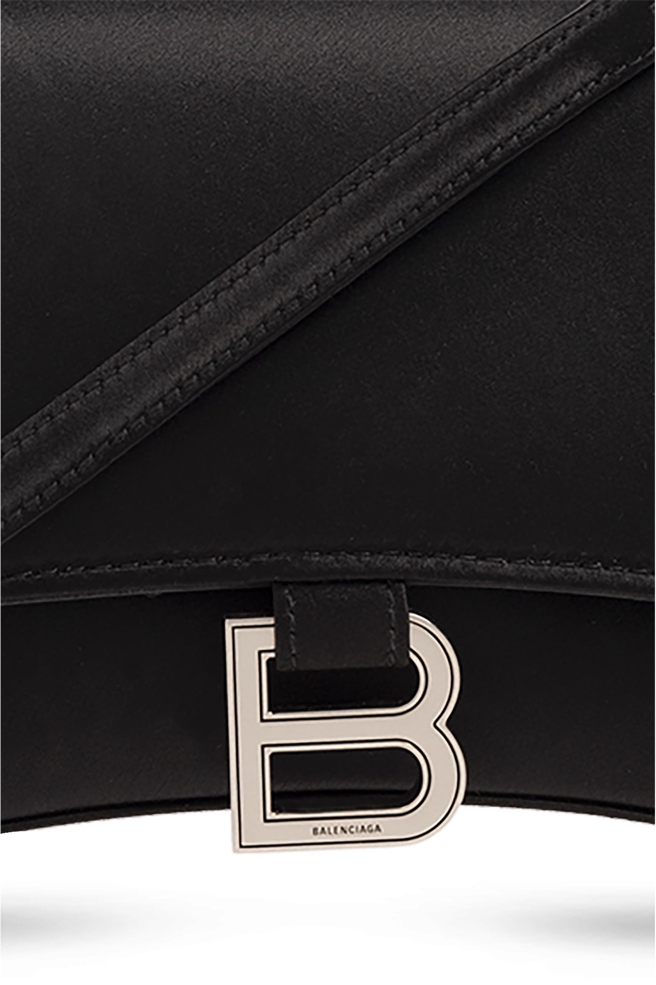 BALENCIAGA HOURGLASS SMALL CALFSKIN TOP HANDLE BAG