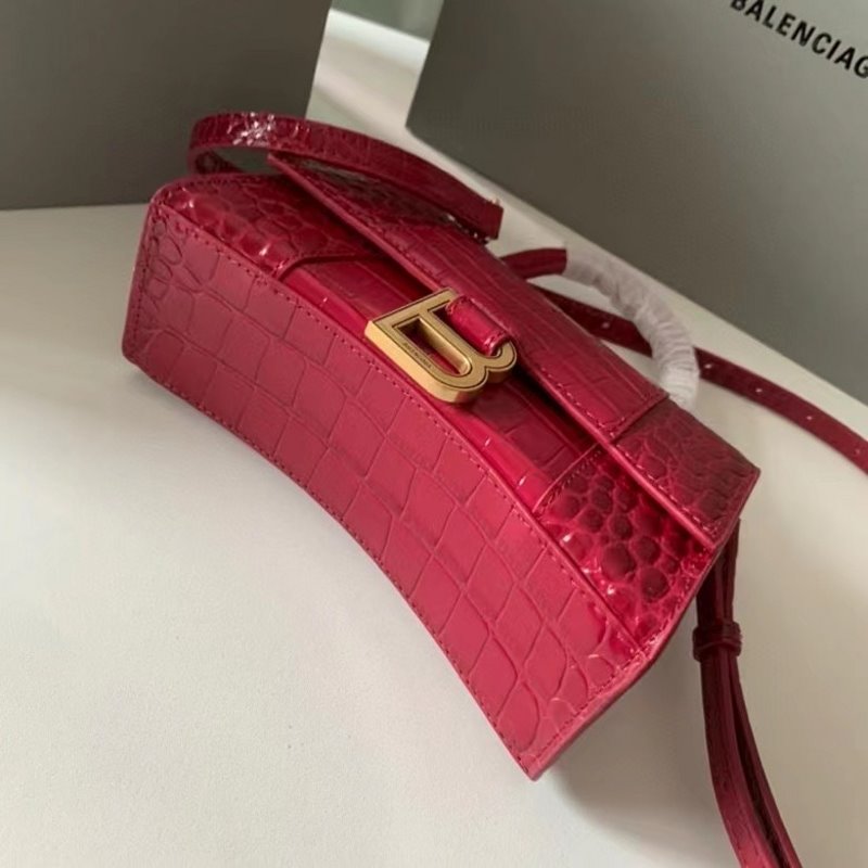 Balenciaga Red Hourglass Tote Bag BLCG0239