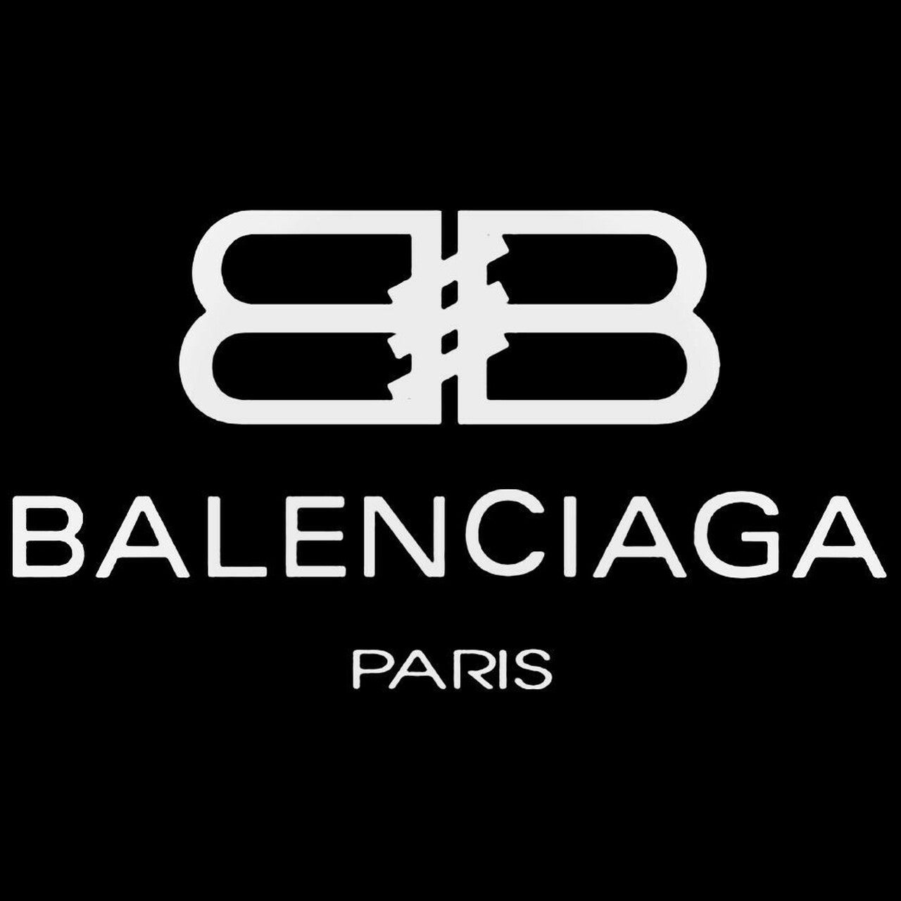 BALENCIAGA DOUBLE B LOGO CREW SOCKS