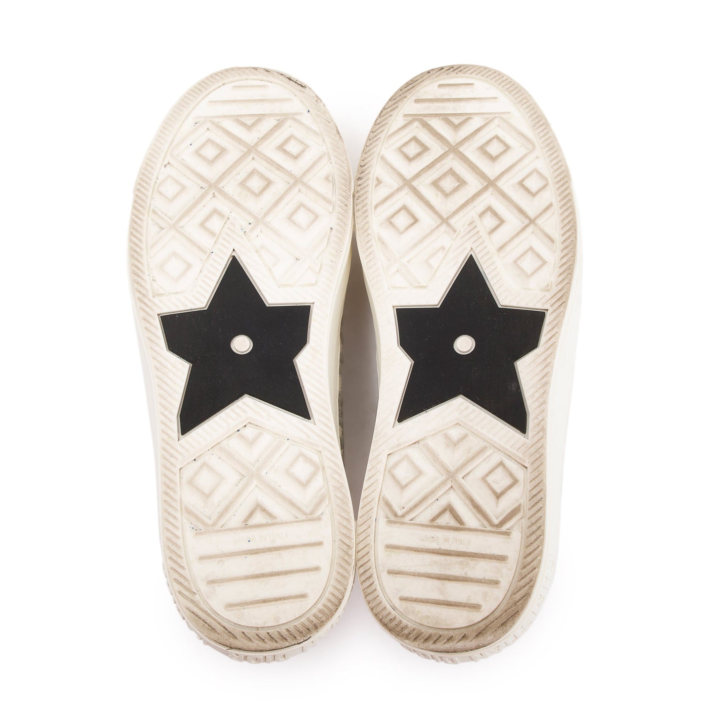 Christian Dior White/Grey Oblique Canvas Walk'N'Dior Sneakers, Size 37.5