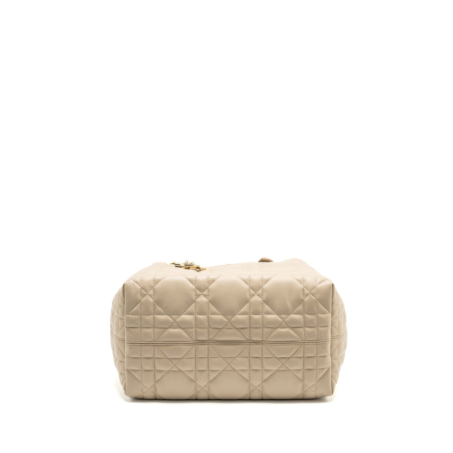 Dior Medium Dior Toujours Tote Purse Calfskin Powder Beige