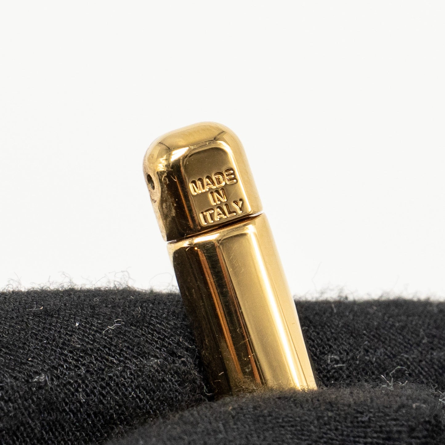 Fendi Earrings Gold Tone