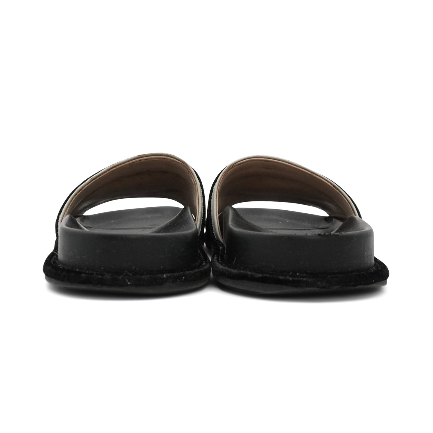 Fendi 'Fun Logo' Pool Slides - Women's 38