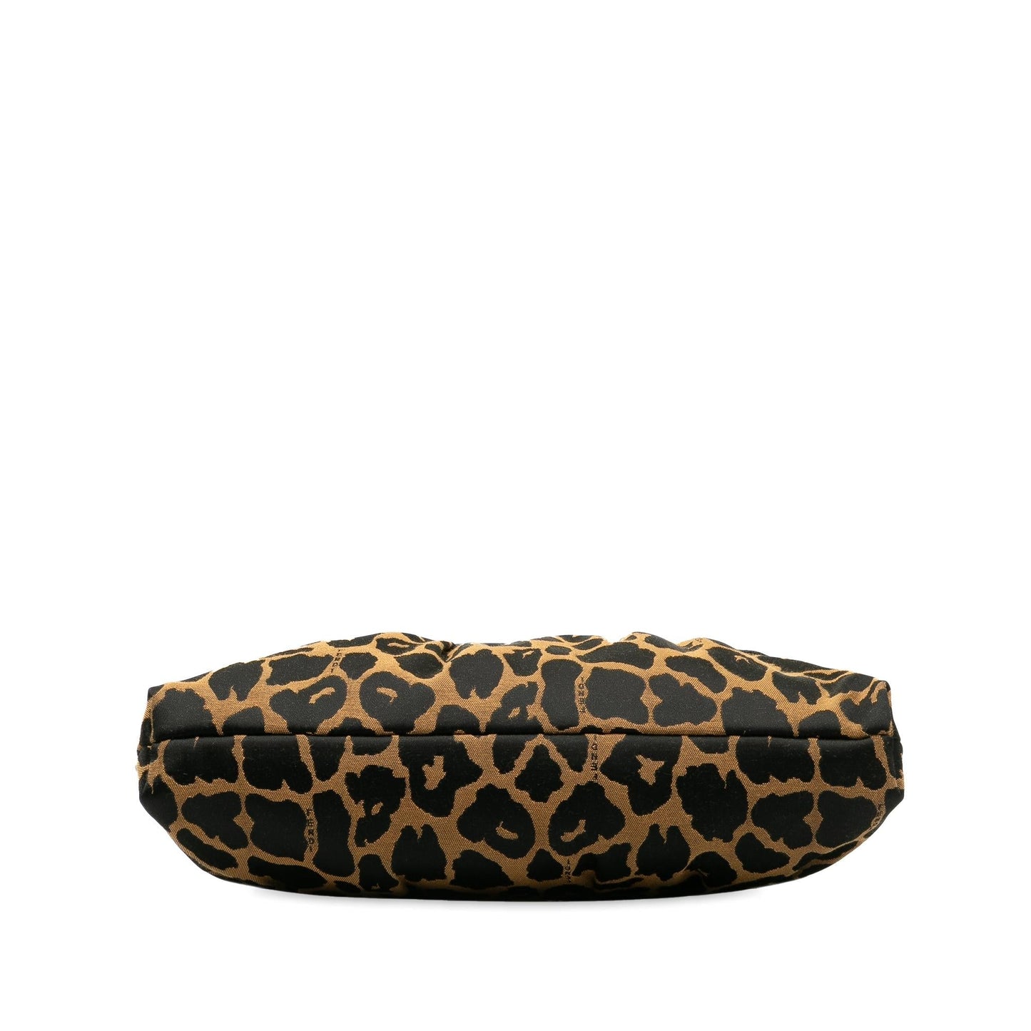 Fendi Zucca Chef Leopard Shoulder Bag (SHG-BxdWir)
