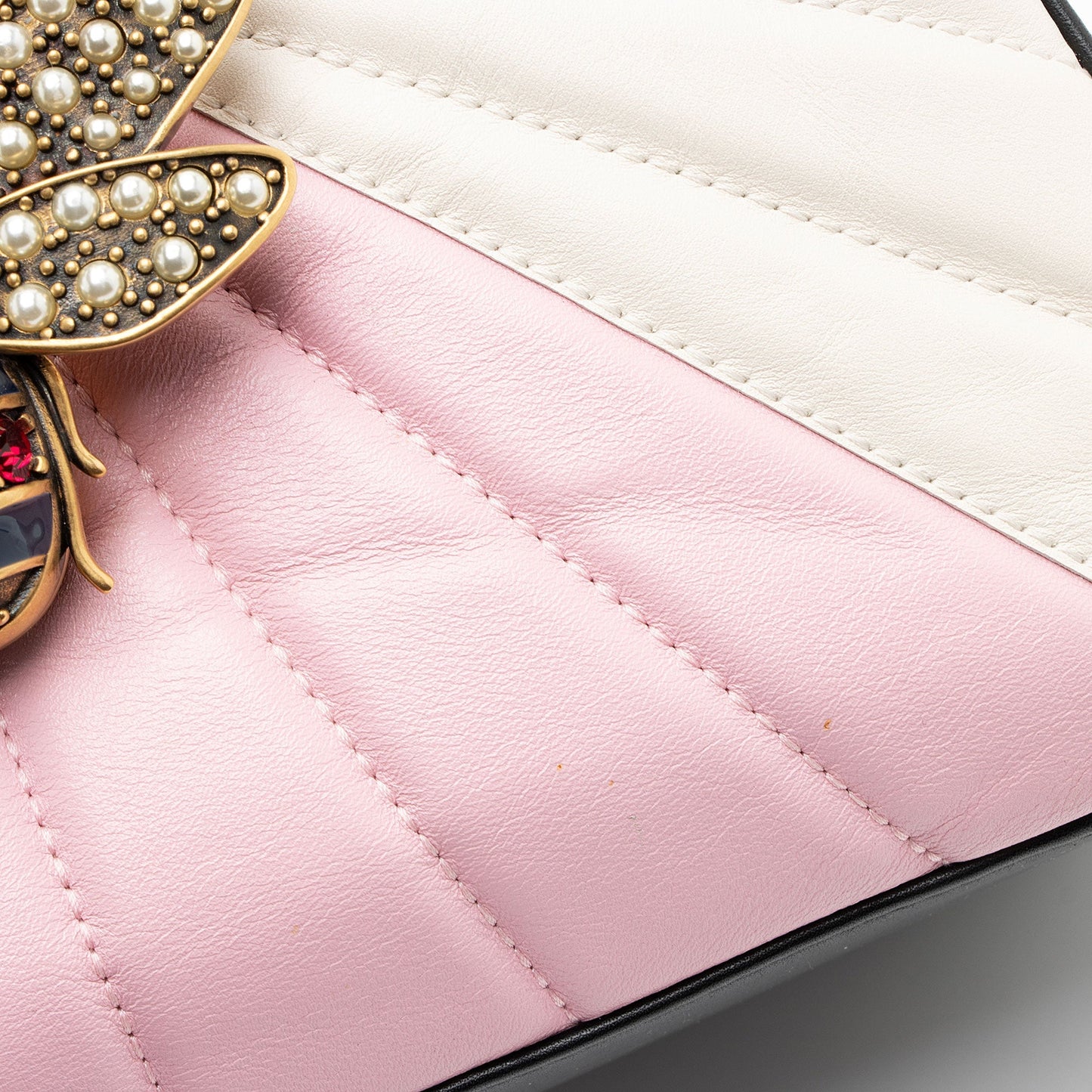 Gucci Leather Bamboo Queen Margaret Mini Top Handle Backpack