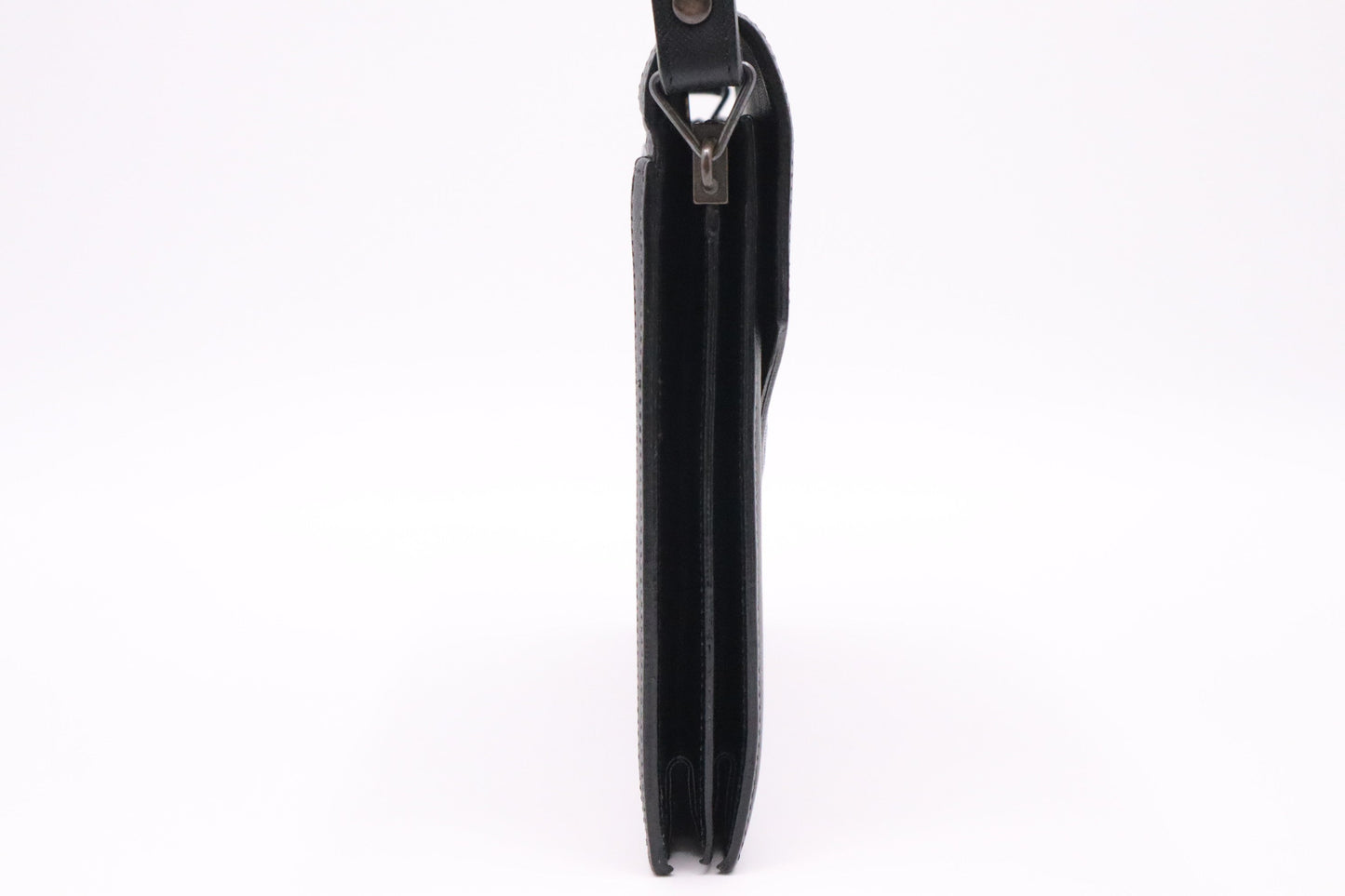 YSL Saint Laurent Shoulder Bag in Black Leather