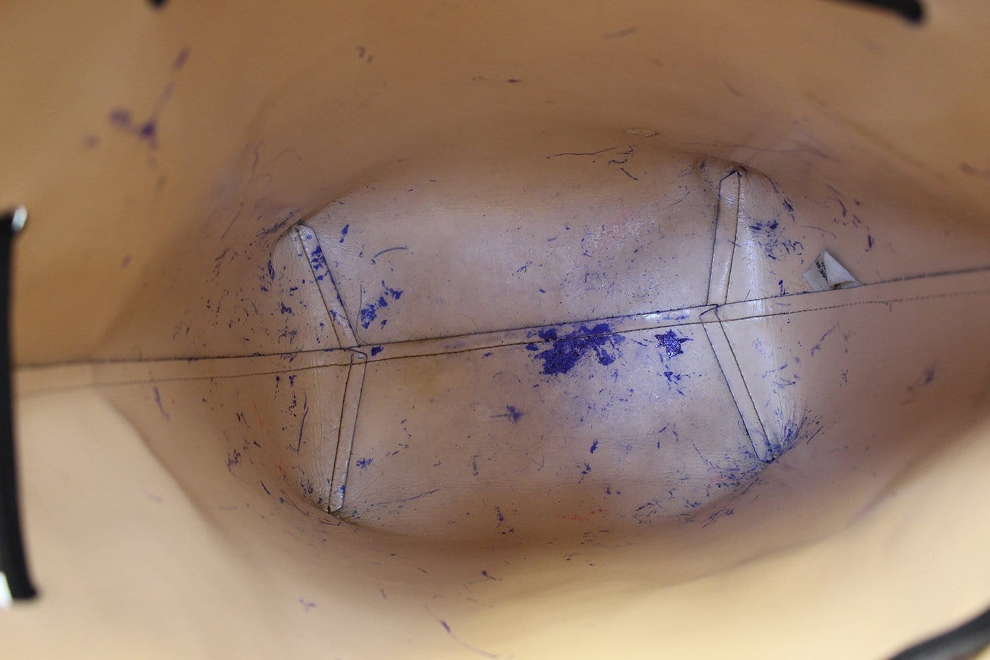 MANSUR GABRIEL Black Tanned Leather Bucket Shoulder Bag