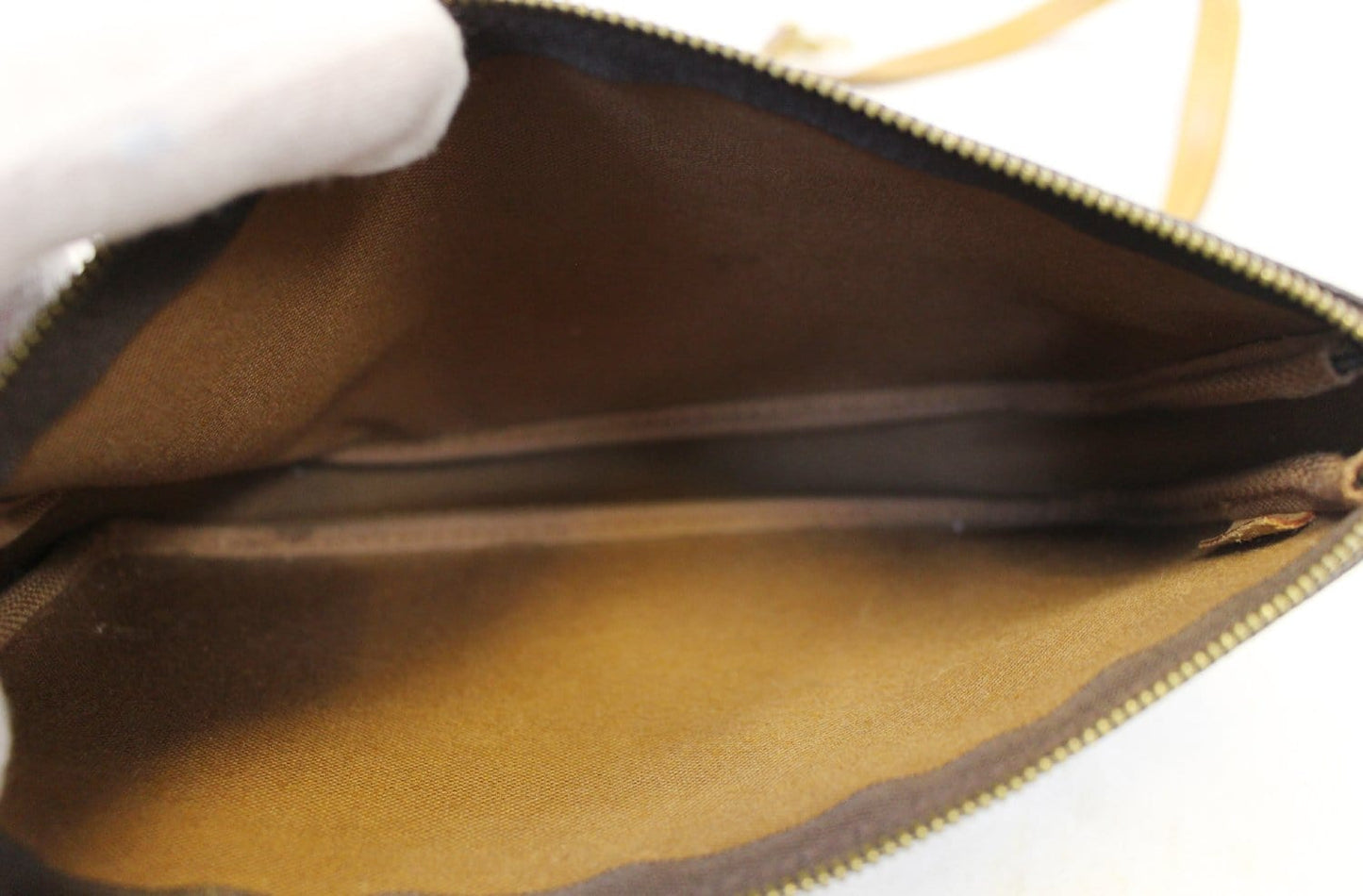 LOUIS VUITTON Pouch Monogram Canvas Pochette Accessoires Long Strap