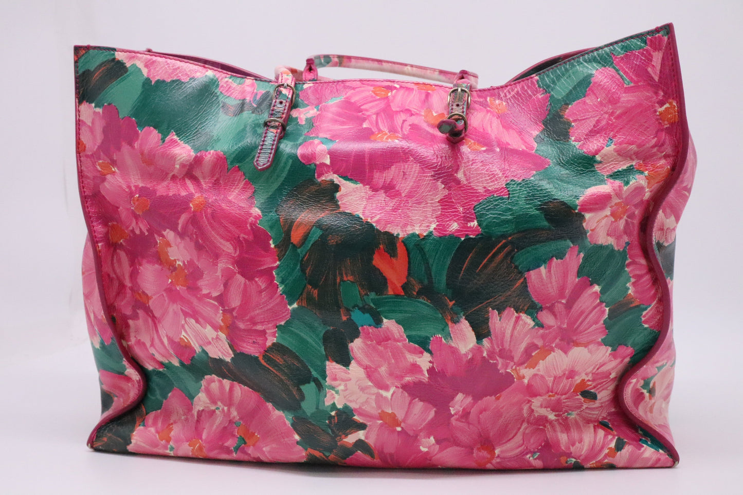 Balenciaga Papier Tote in Floral Leather