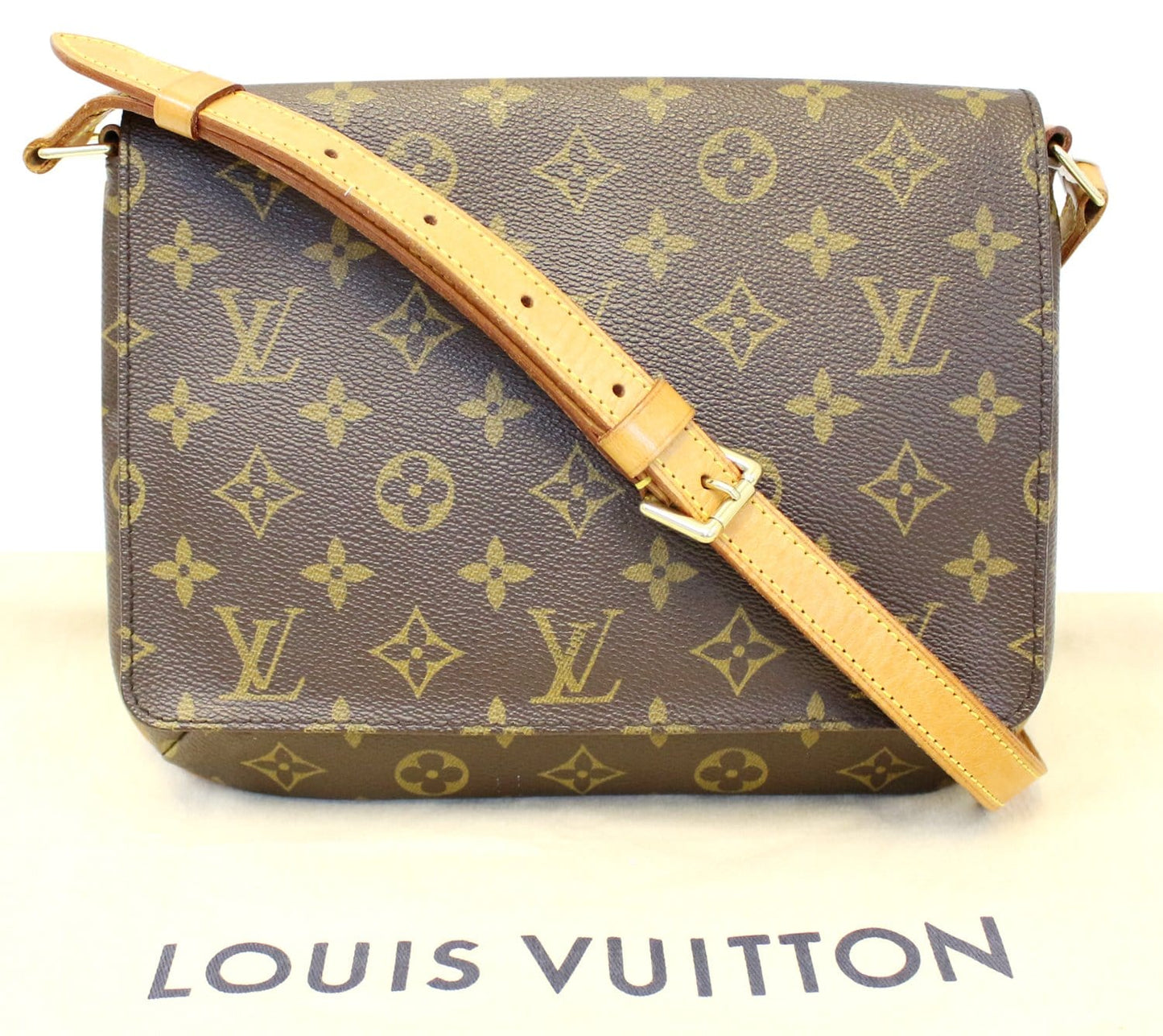 LOUIS VUITTON Monogram Canvas Tango Mtte Shoulder Bag