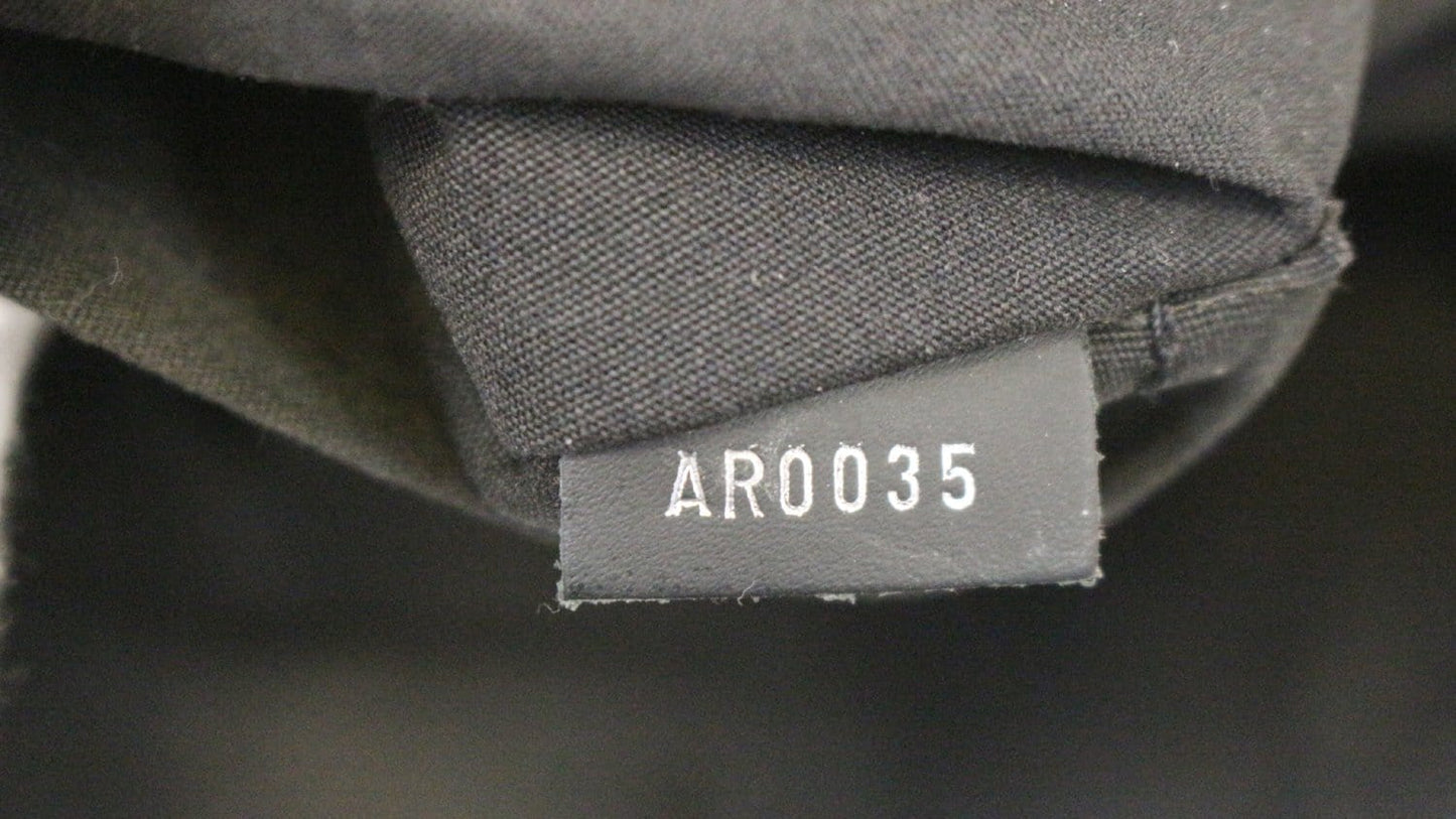 LOUIS VUITTON Black Epi Leather Segur Pochette Bag