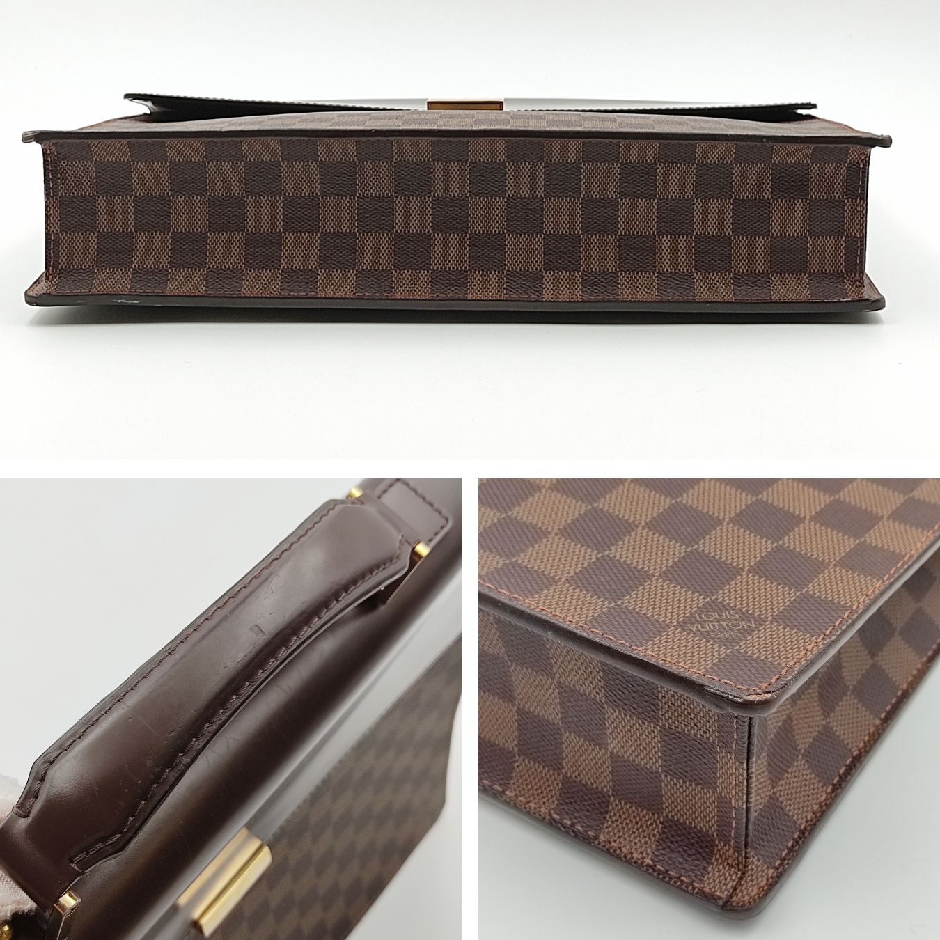 LOUIS VUITTON Louis Vuitton Louis Vuitton Altona Damier Ebene business bag