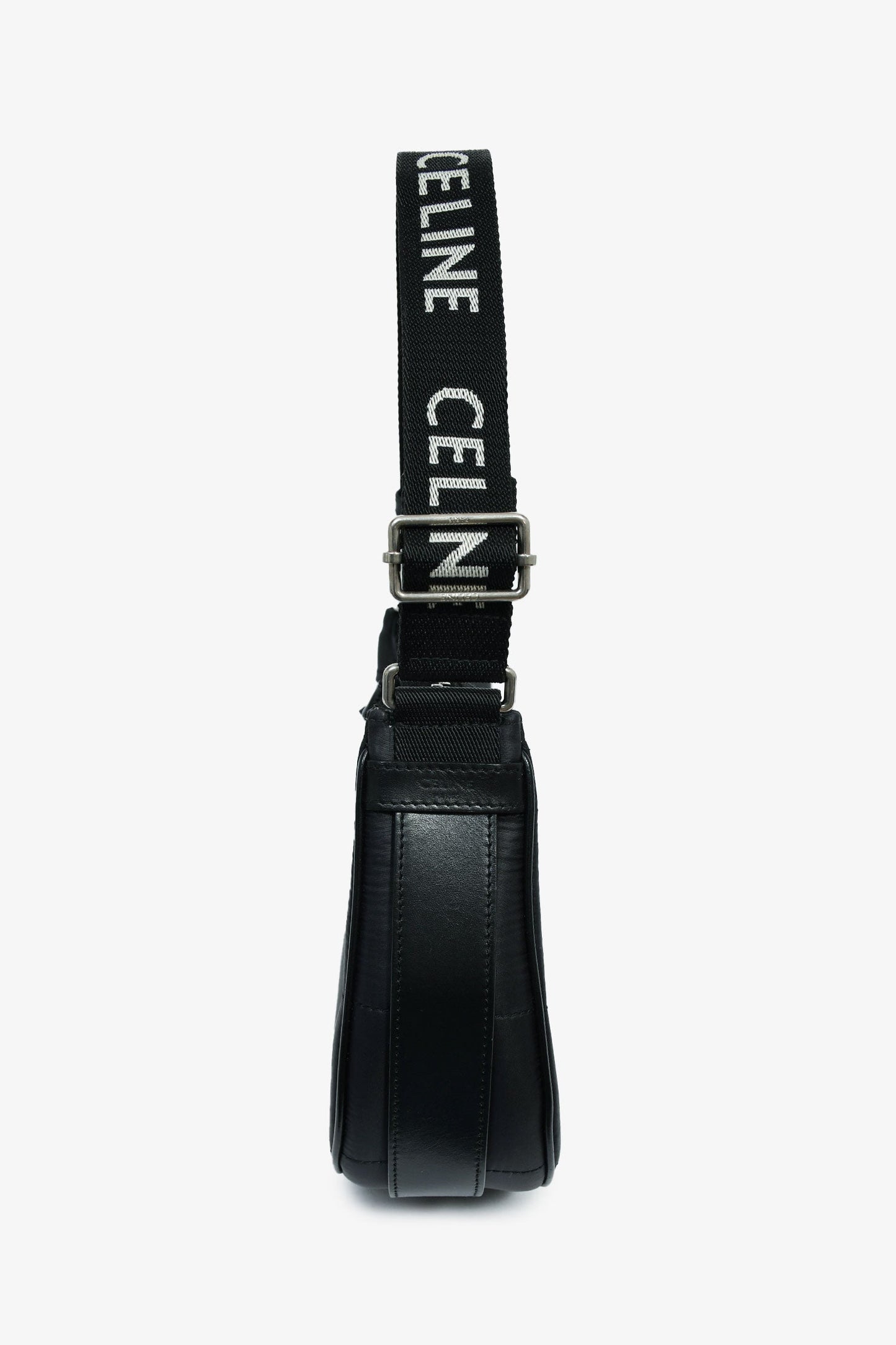 Celine Black Nylon Ava Shoulder Bag