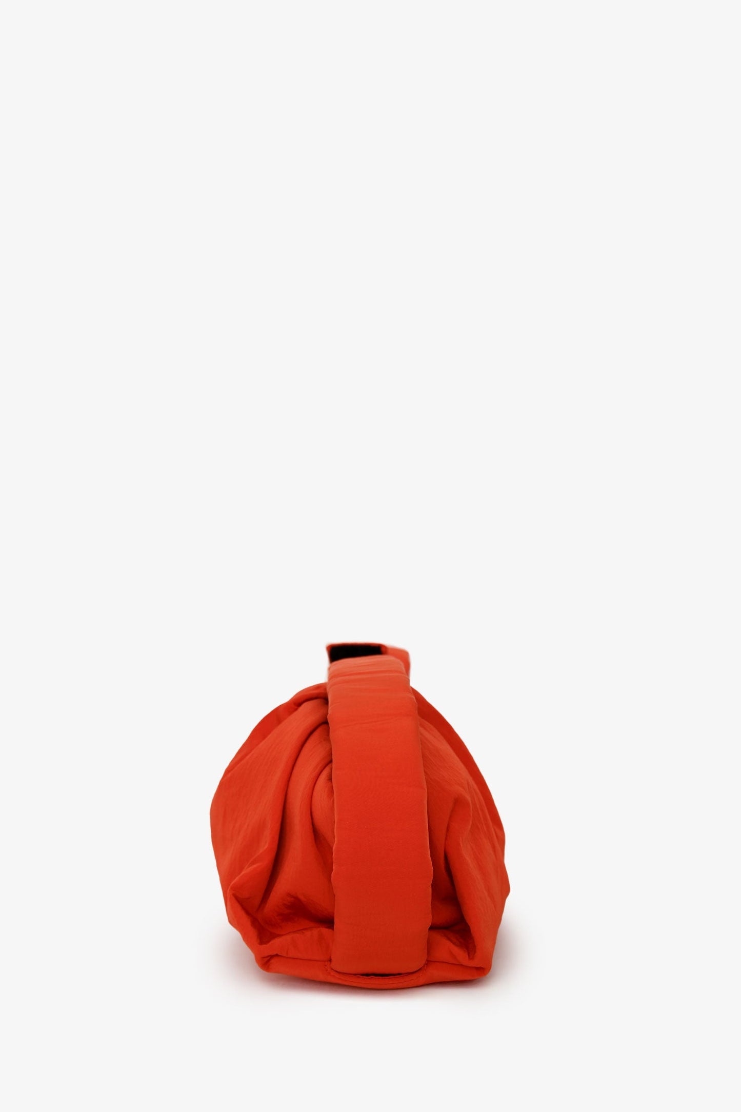 Bottega Veneta Orange Nylon The Pouch