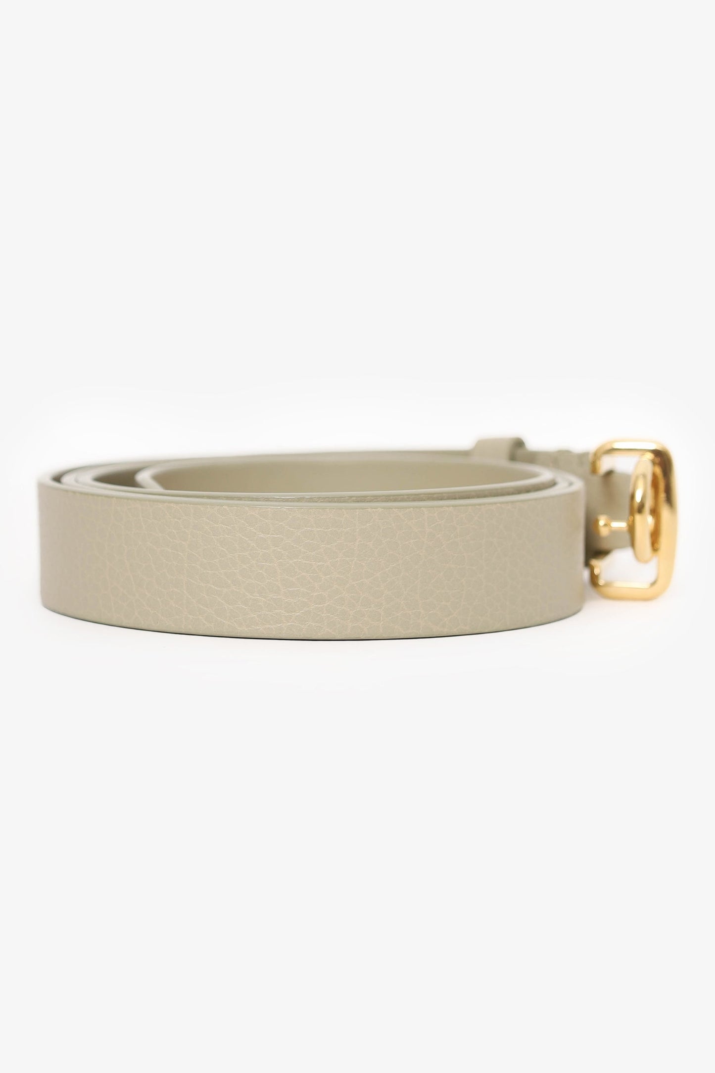 Burberry Grey Leather 'Rocking Horse' Belt Size L