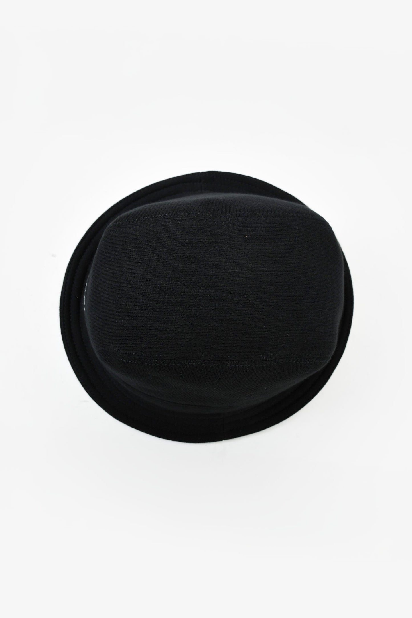 Burberry Black Cotton Logo Bucket Hat Size L