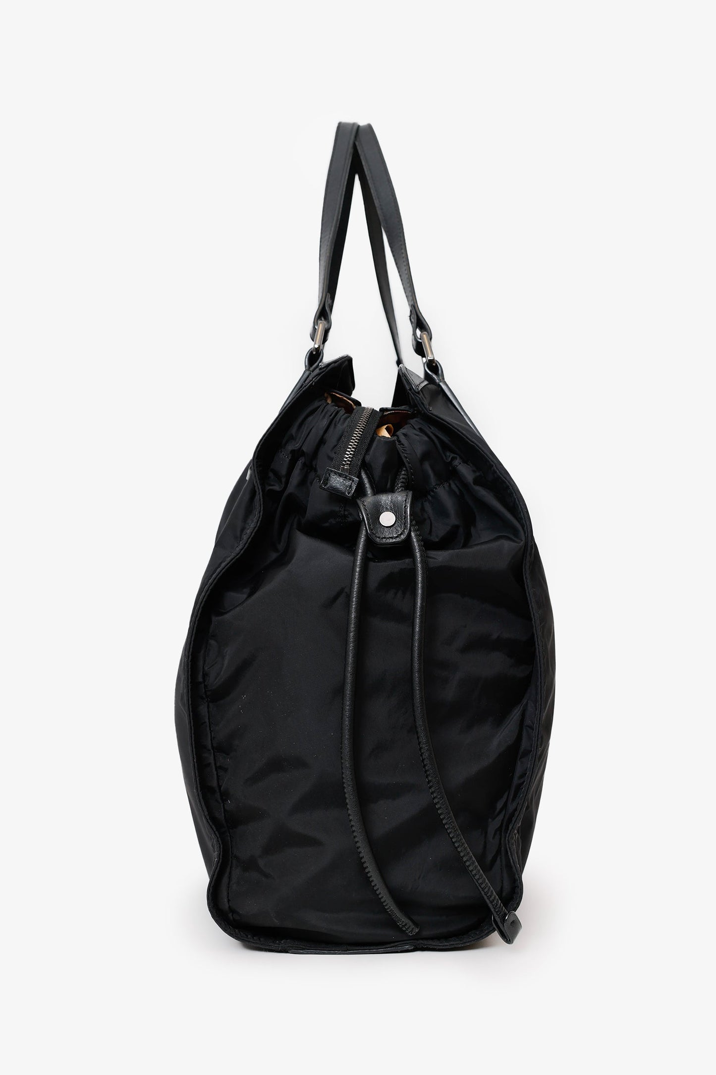 Burberry Black Nylon Tote Bag