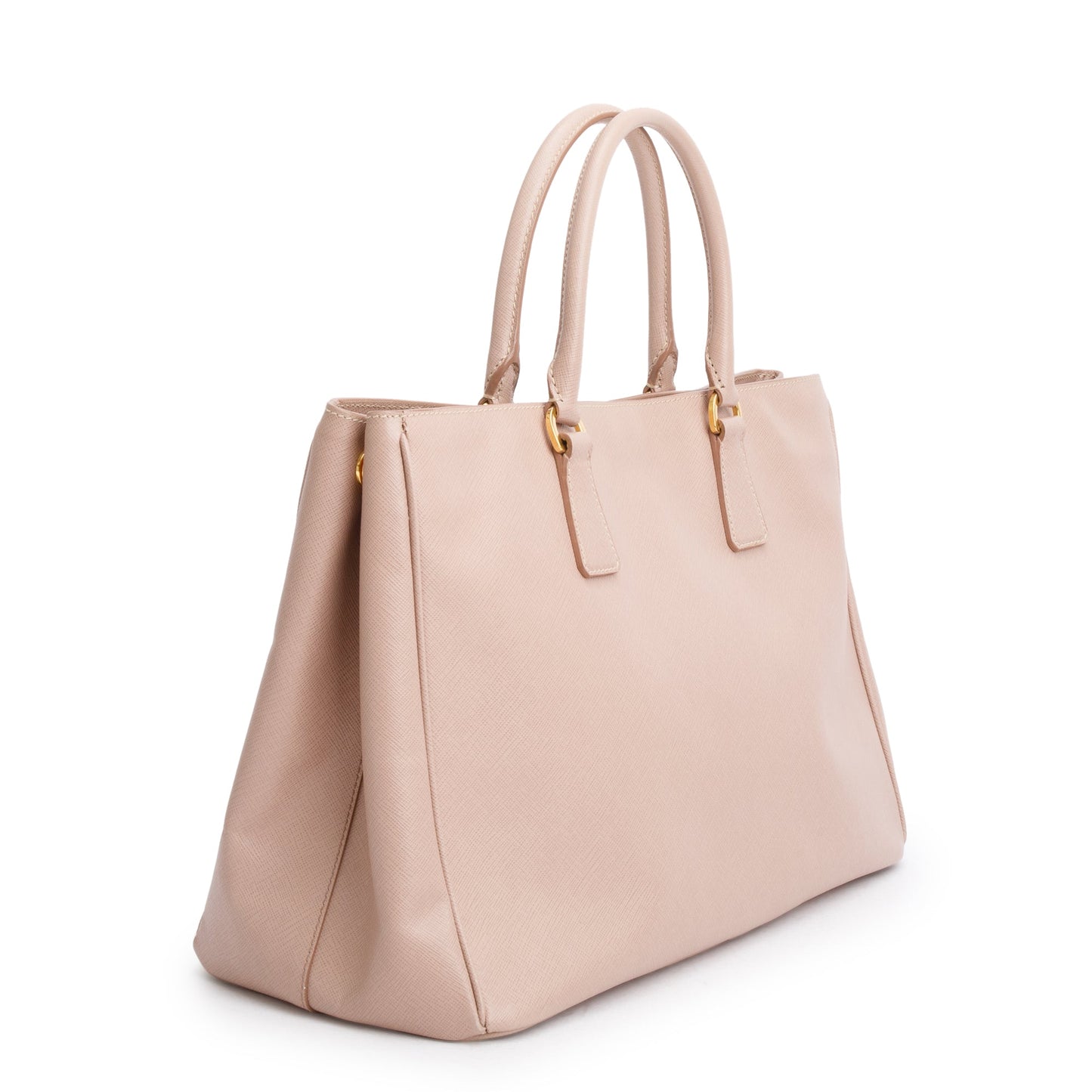Prada Beige Saffiano Lux Large Galleria Tote