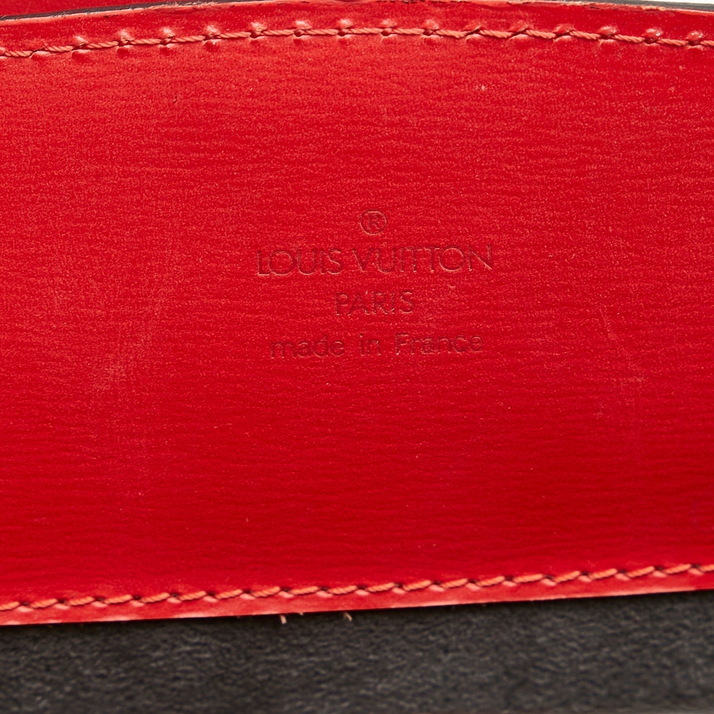 Louis Vuitton Cluny Red Epi