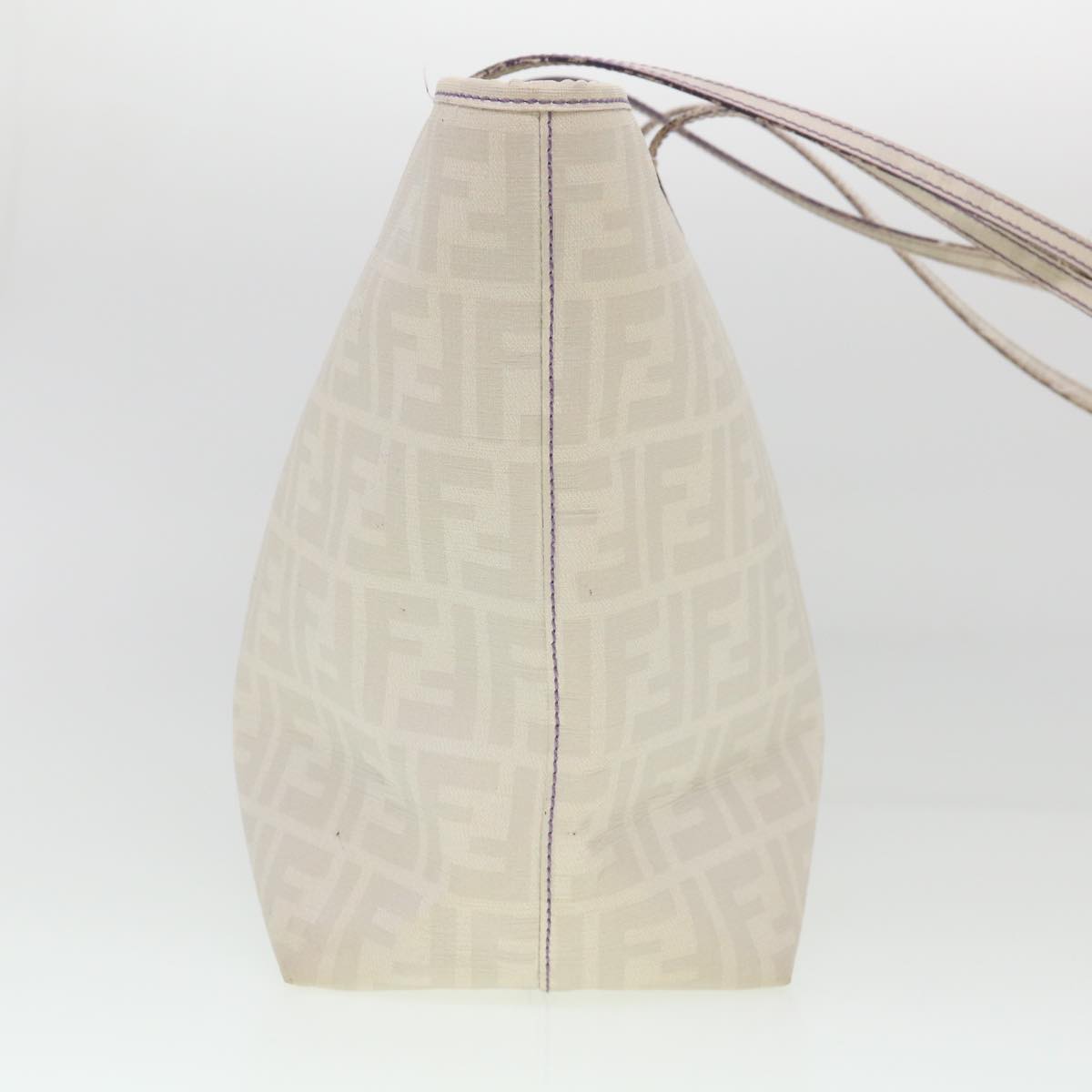 FENDI Zucca Canvas Tote Bag White 8BH185-UZD 108-211 am4133