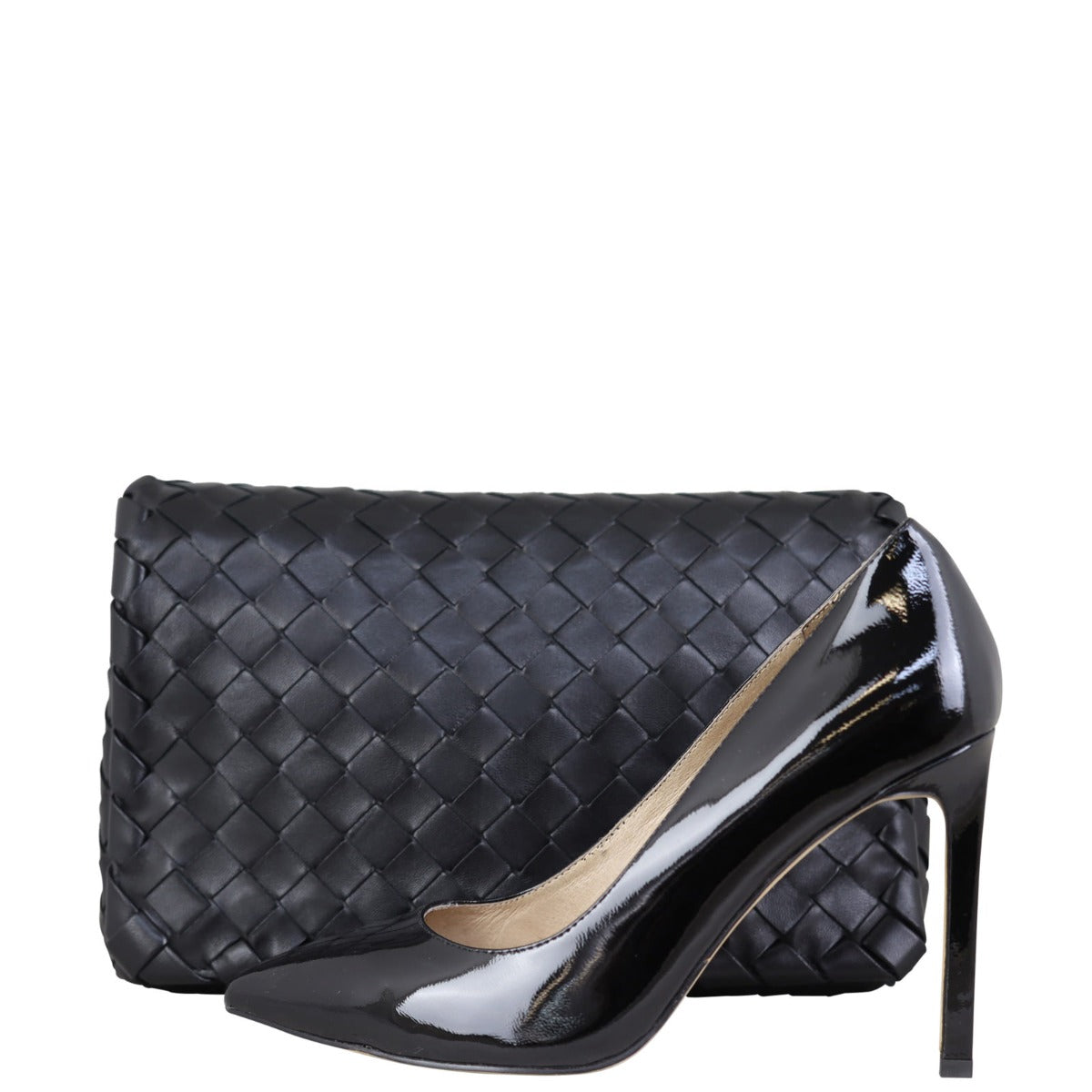 Bottega Veneta Intrecciato Full Flap Small Crossbody