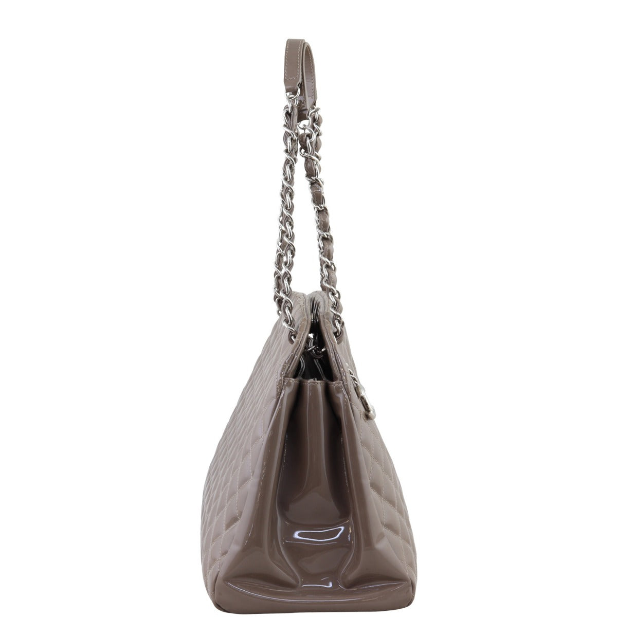 Chanel Mademoiselle Bowler Bag Large | Taupe