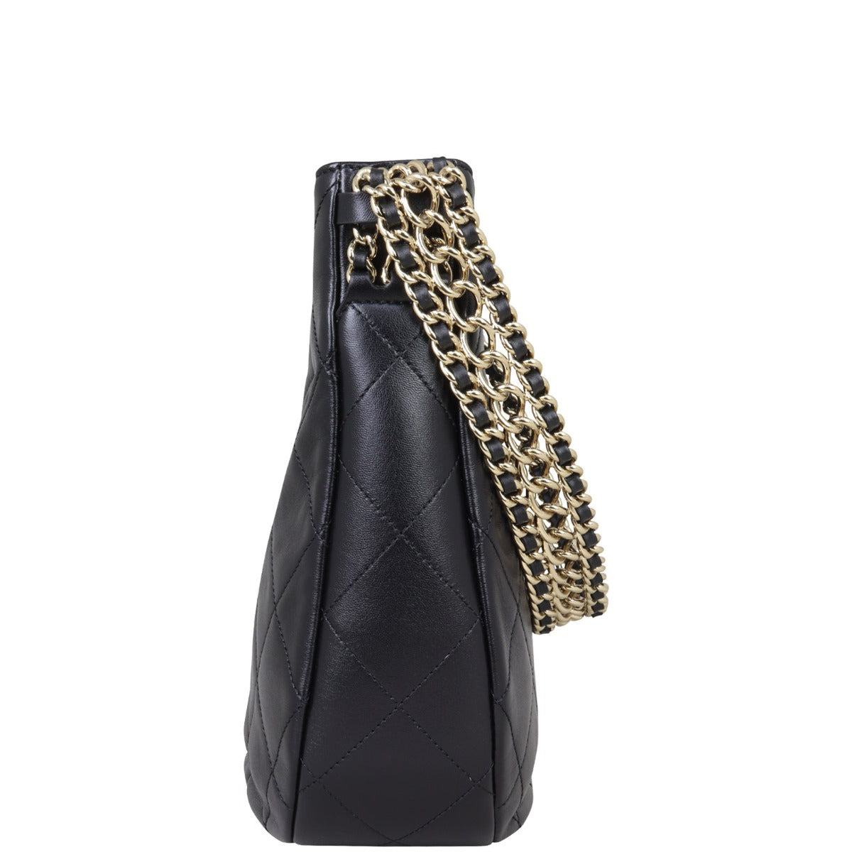 Chanel CC Lambskin Hobo