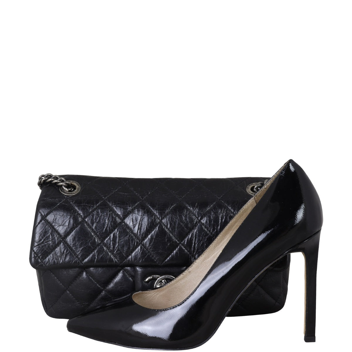 Chanel CC Duo Colour Flap Bag