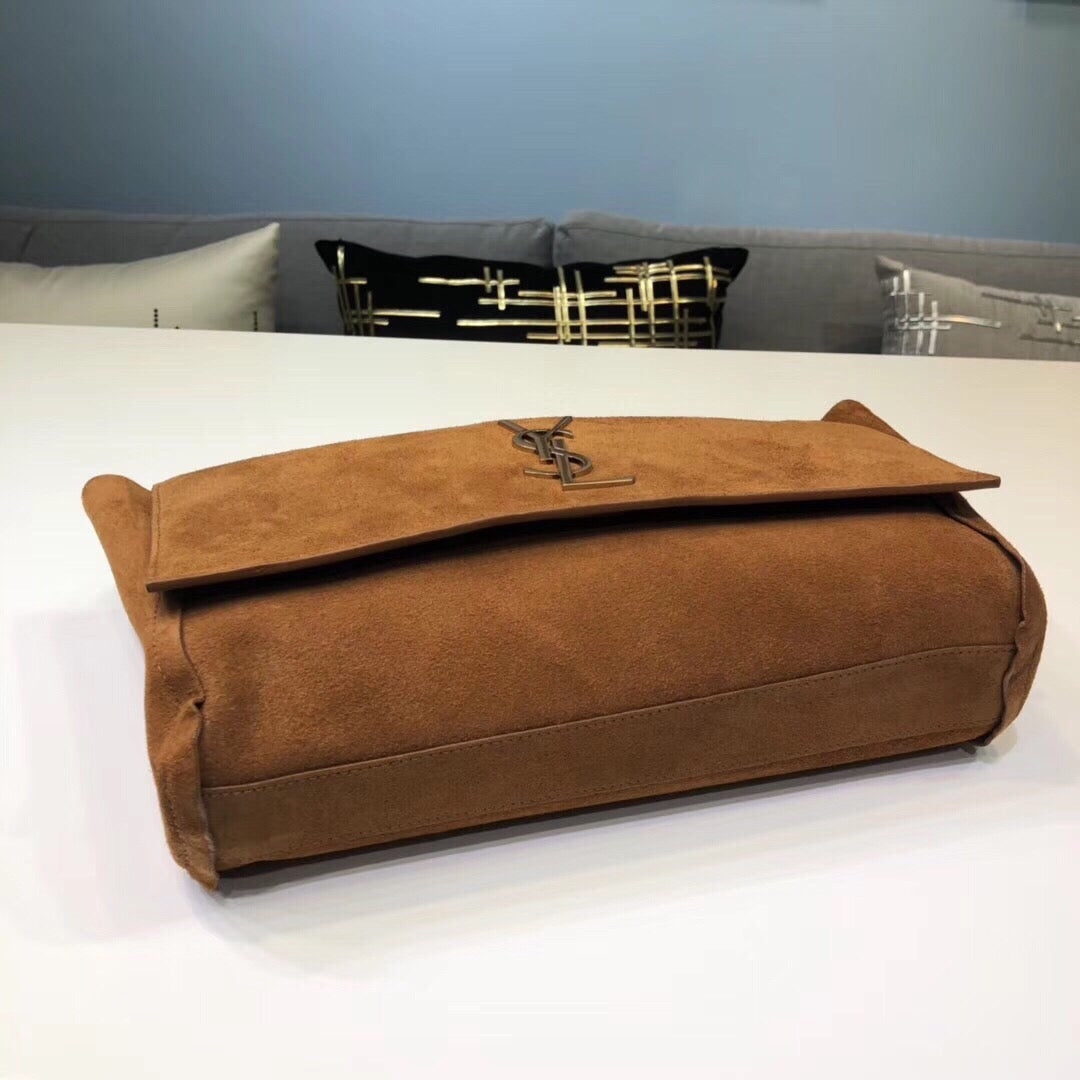 Top Quality Kate MeTop Qualityum Reversible Chain Bag Brown For Women 28.5in/11.2cm YSL 5538041S78W7761