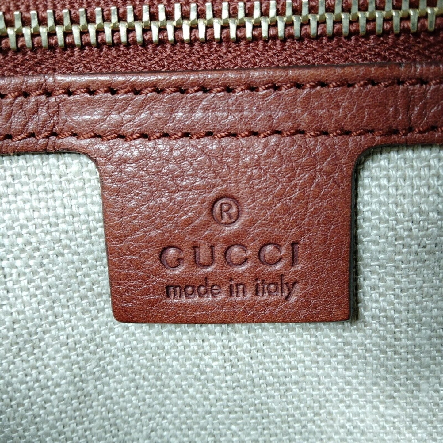 Gucci, Marrakech burgundy/ox blood leather, XL tote with gold GG accents, tassels and beautiful handwoven trim around the edges and handles