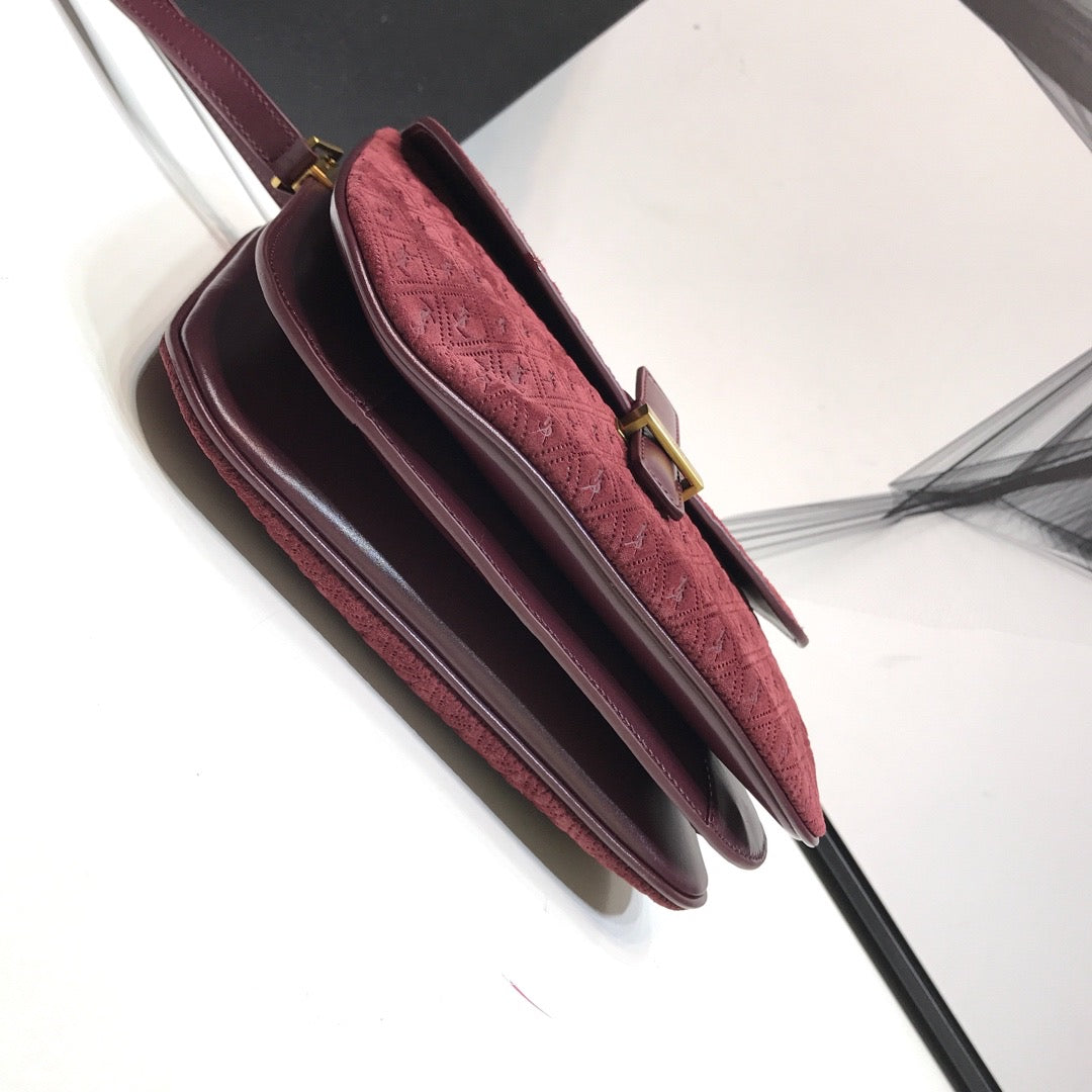 Top Quality Le Monogramme Small Satchel In Monogram Canvas And Smooth Bungurdy For Women 9in/23cm YSL