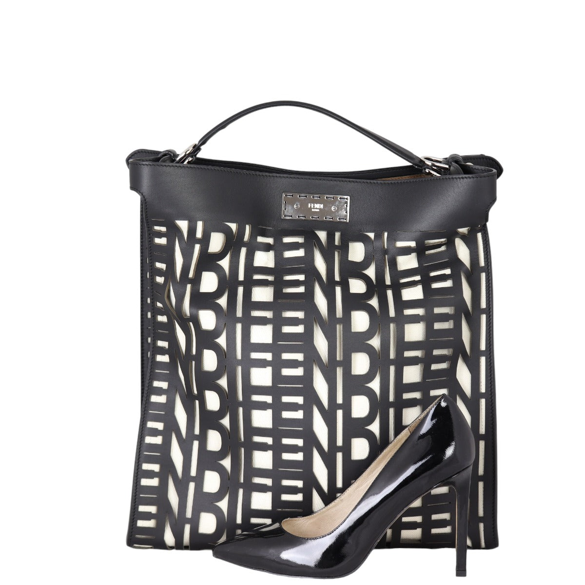 Fendi Peekaboo X Lite Perforated Bag