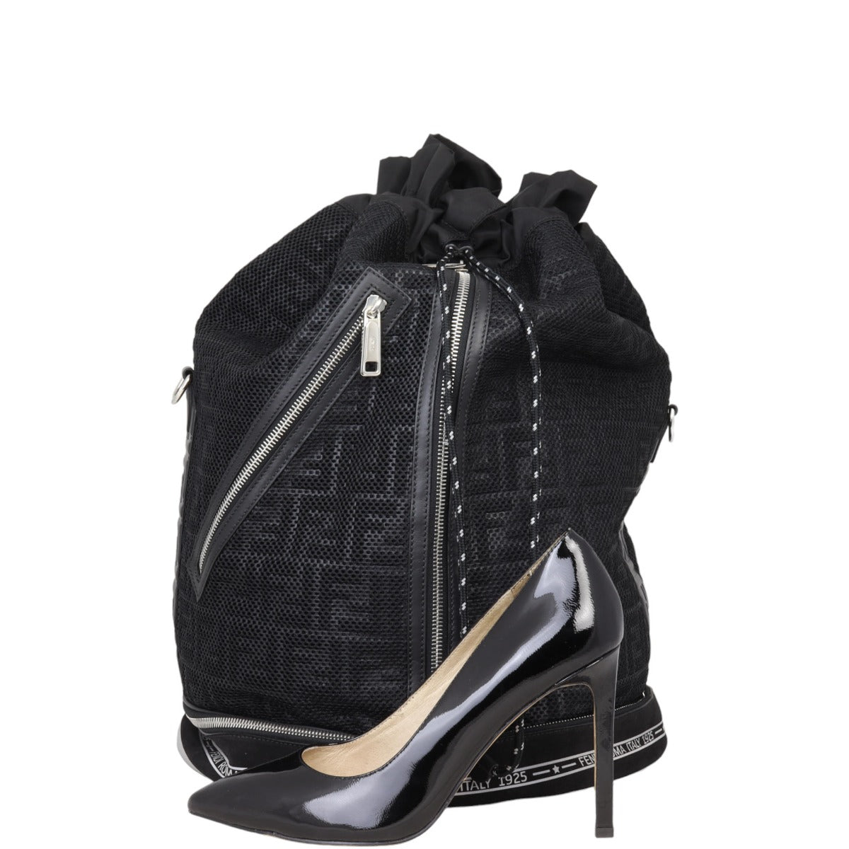 Fendi Mon Tresor Mesh Bucket Bag