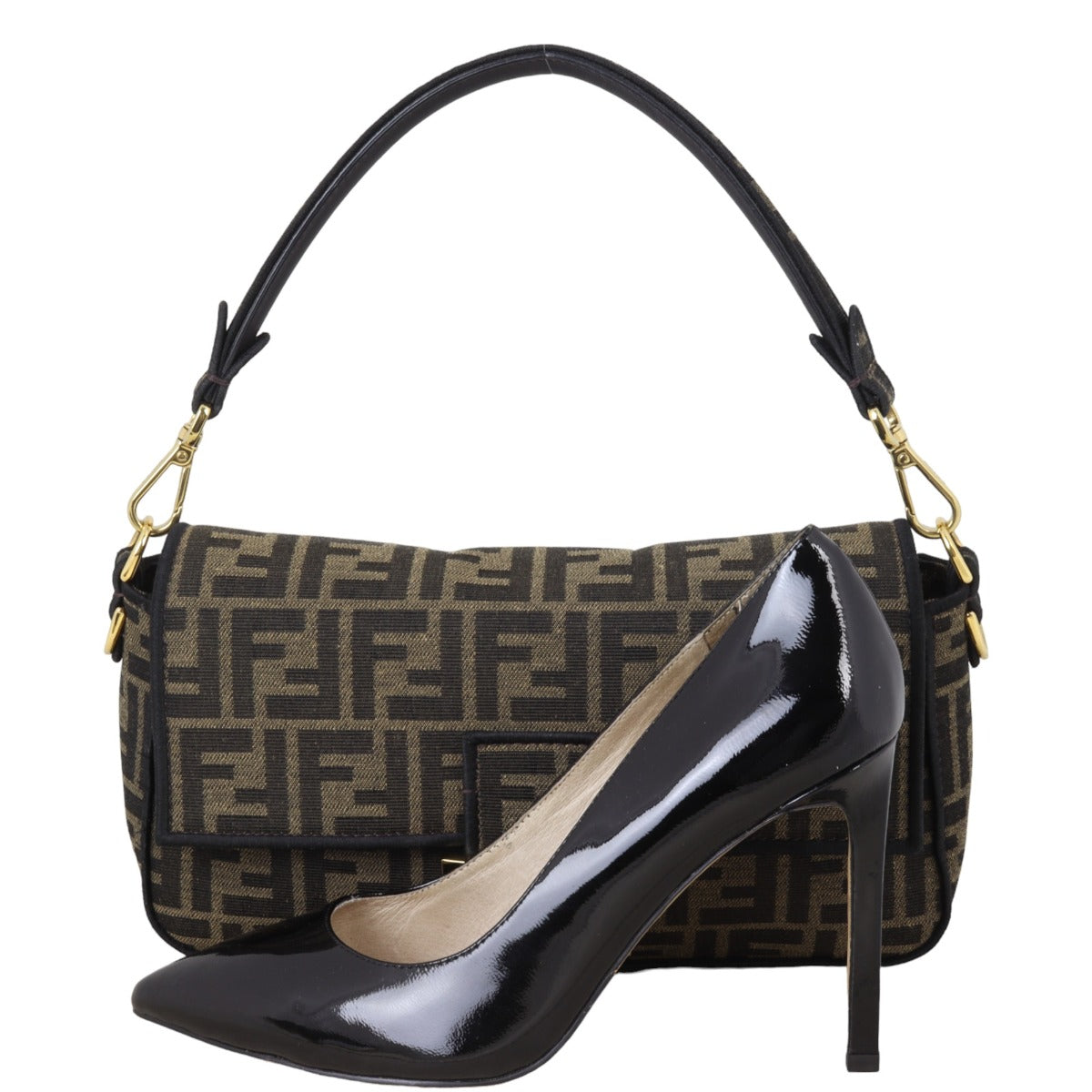 Fendi Baguette Bag Canvas