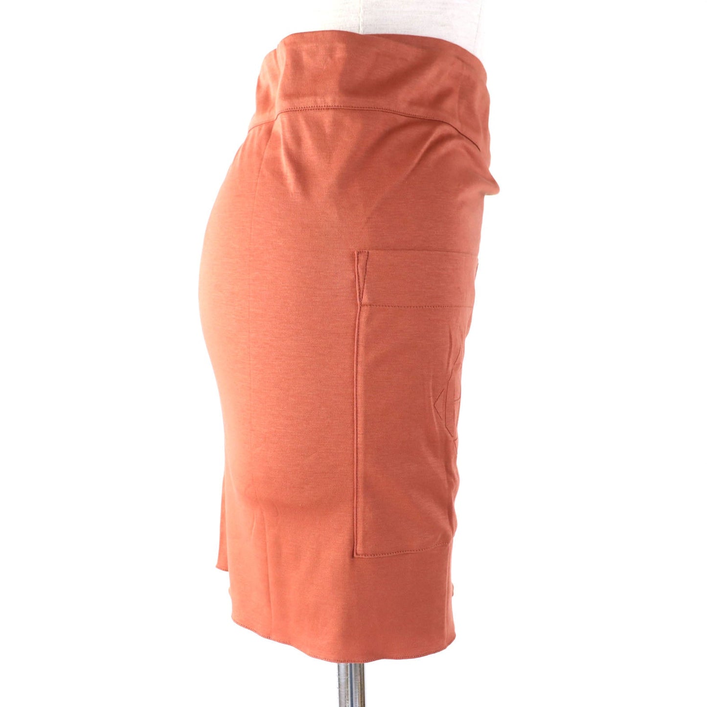 HERMES Wrap skirt cotton Brown type 34